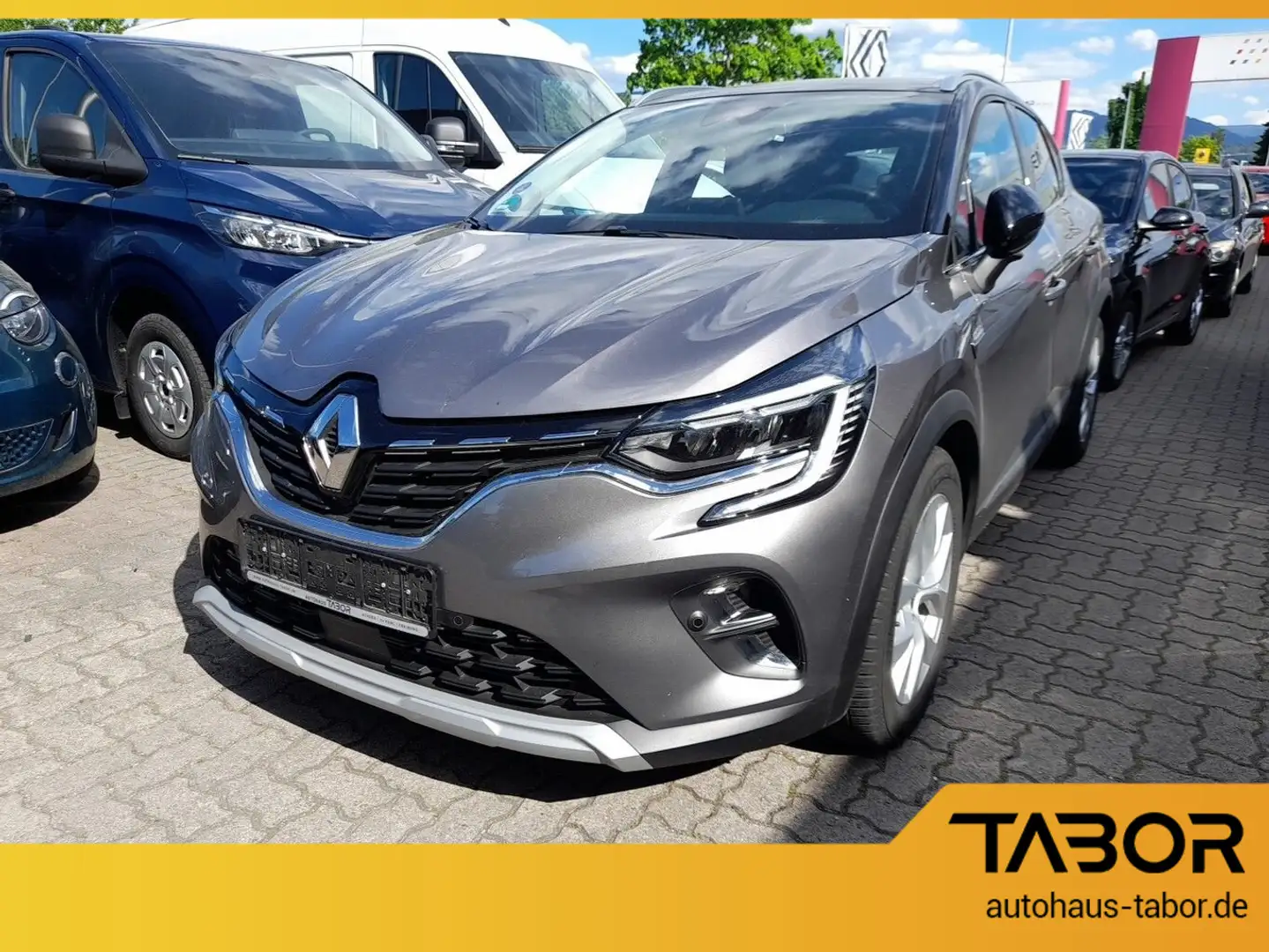 Renault Captur II 1.6 E-TECH 160 Aut Intens Nav Kam SHZ Grau - 2