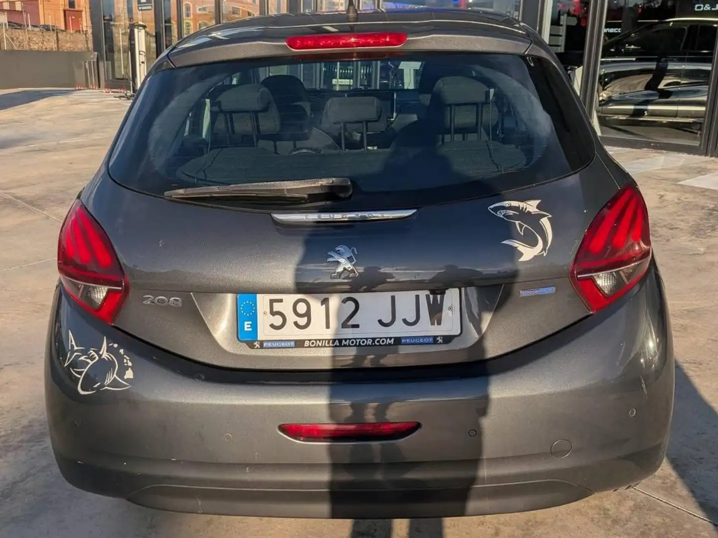 Peugeot 208 208 1.6BlueHDi Allure 100 Allure Gris - 2