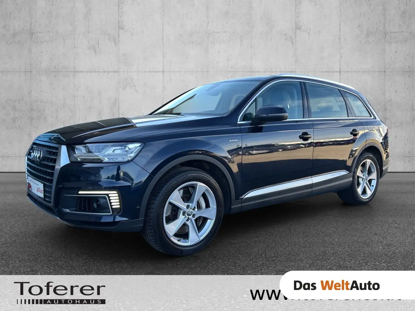 Audi Q7 3.0 TDI e-tron quattro Blau - 1