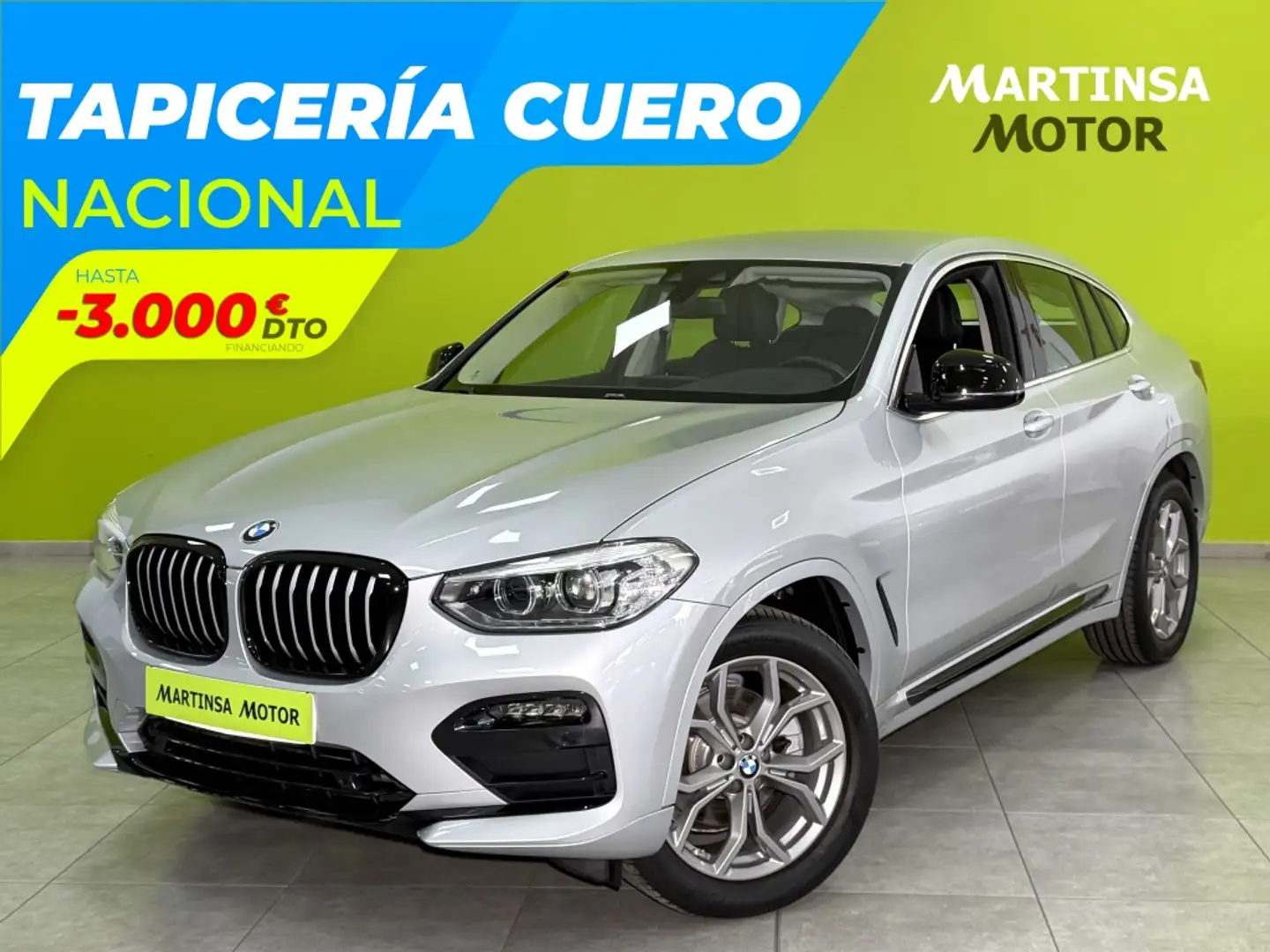 BMW X4 xDrive 20dA Plateado - 1