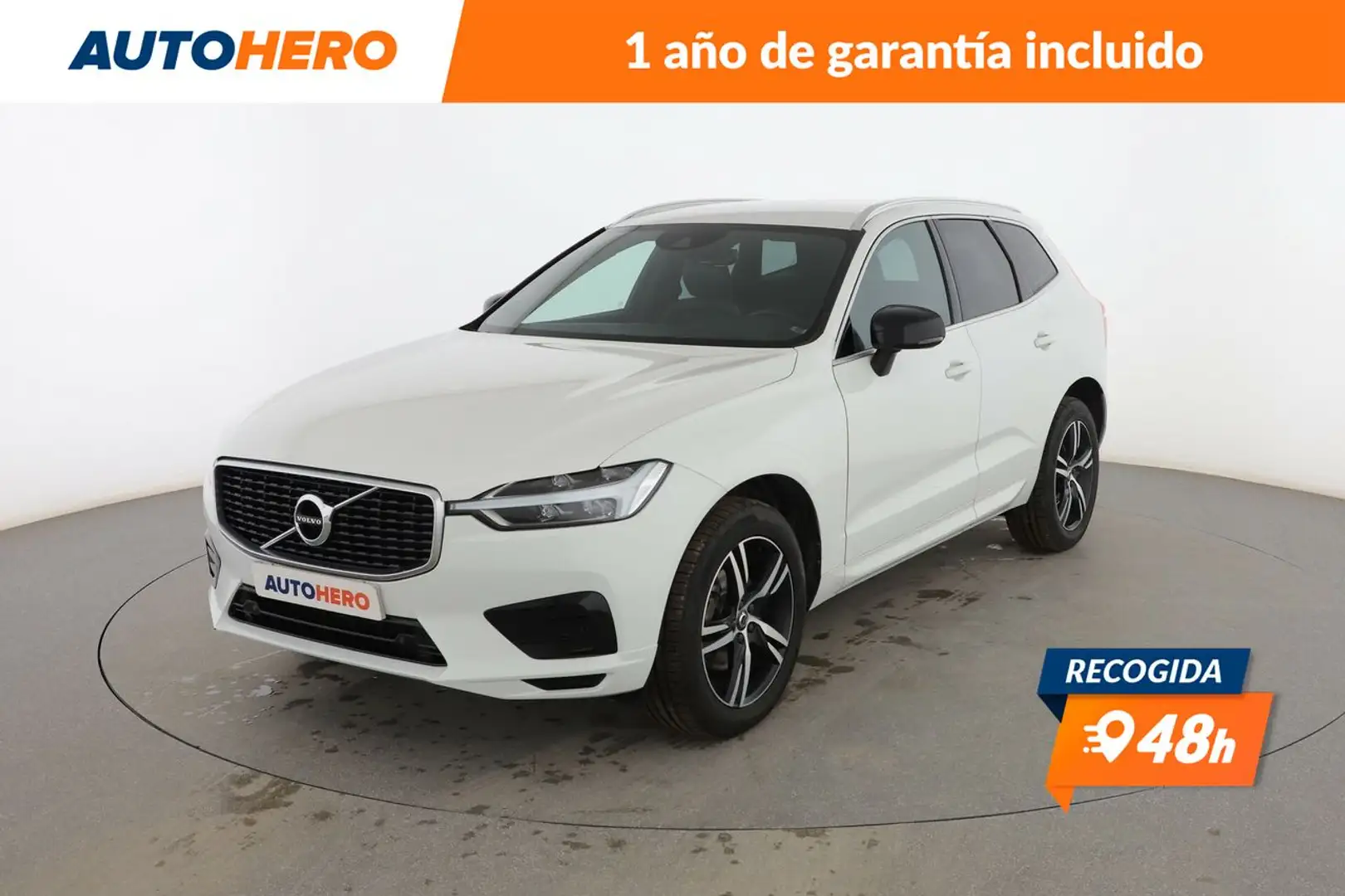 Volvo XC60 D4 R-Design AWD Aut. Blanc - 1