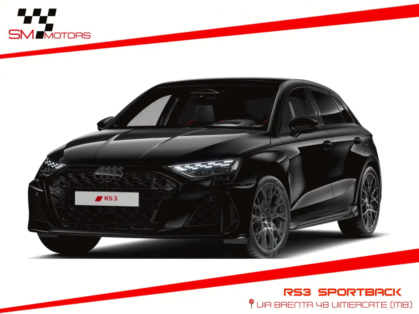 Audi RS3 Sportback 2.5 tfsi quattro s-tronic IN ARRIVO Noir - 1