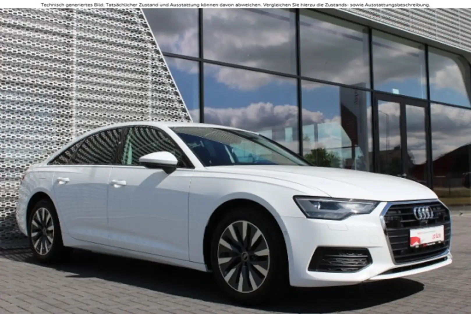 Audi A6 Limousine 45 TFSI LED Navi Assistenzp. LM18 SHZ Weiß - 2