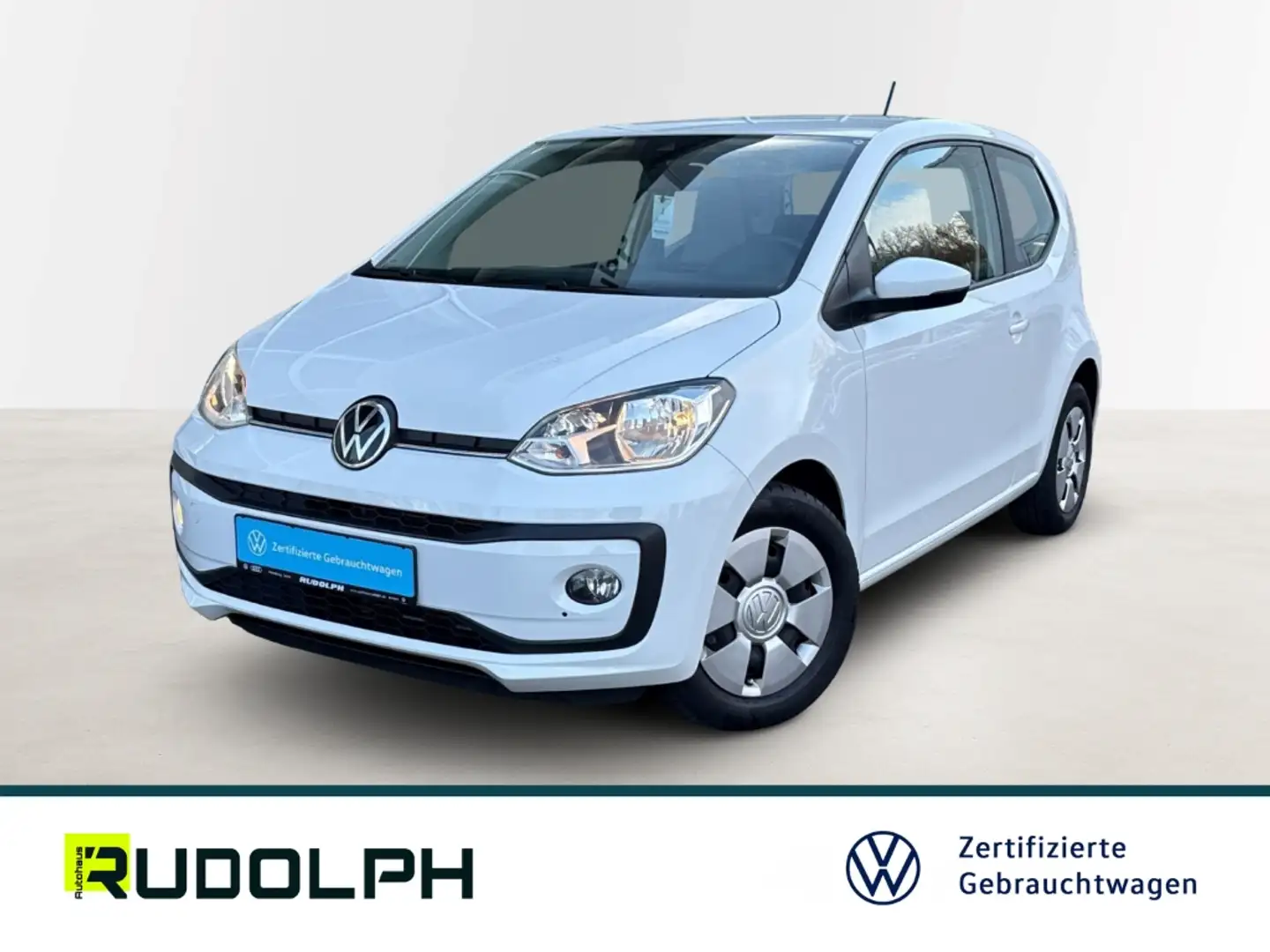 Volkswagen up! Move 1.0 MPI 5-Gang SHZ BT Temp Klima Rückfahrkam. Weiß - 1