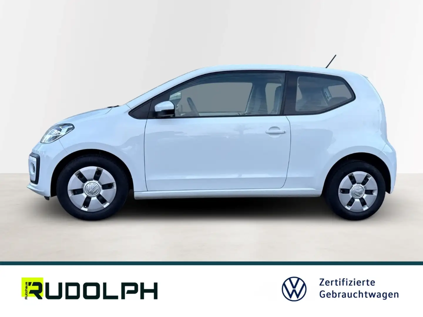 Volkswagen up! Move 1.0 MPI 5-Gang SHZ BT Temp Klima Rückfahrkam. Weiß - 2
