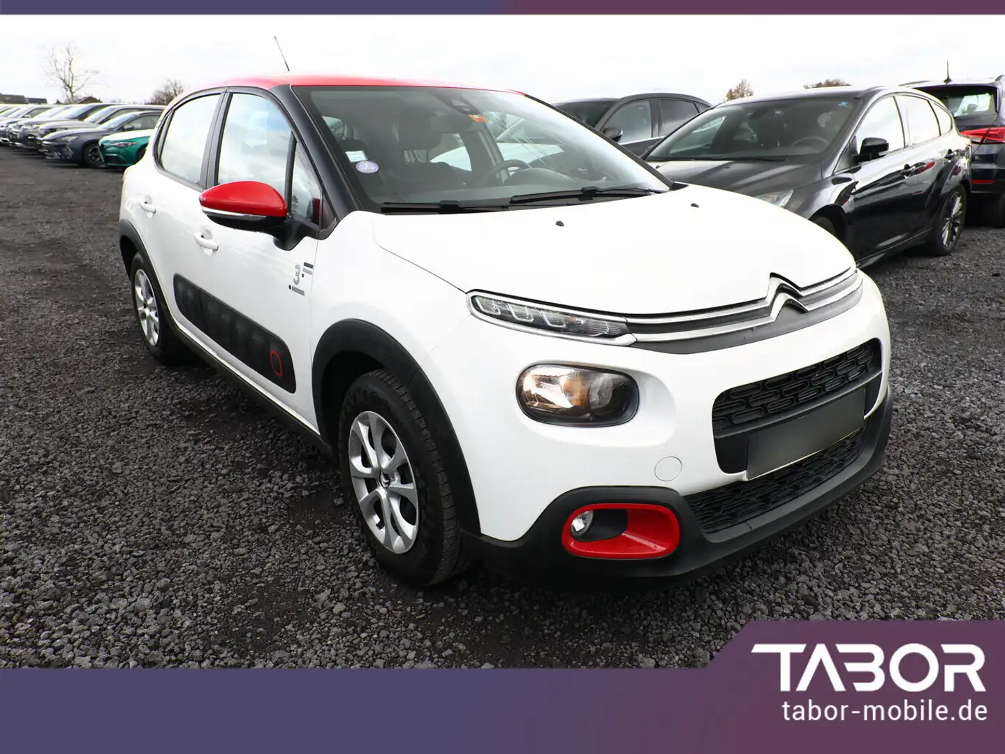 Citroen C3 1.2 PureTech 110 Feel PDC Klimaaut. CarPlay Weiß - 2