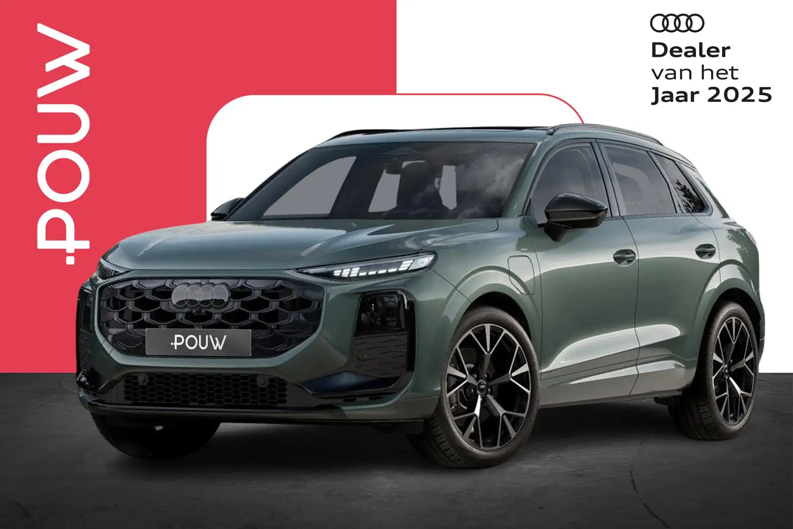Audi Q3 1.5 e-hybrid 272pk S-line edition | Panoramadak | Groen - 1