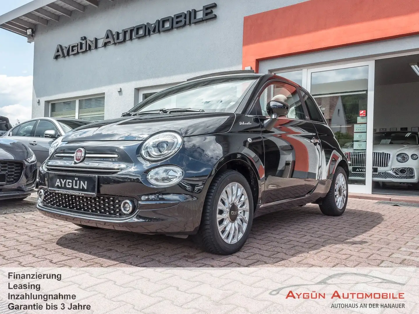 Fiat 500C 1.0 GSE Hybrid  DOLCEVITA*Komfort-Paket* Schwarz - 1