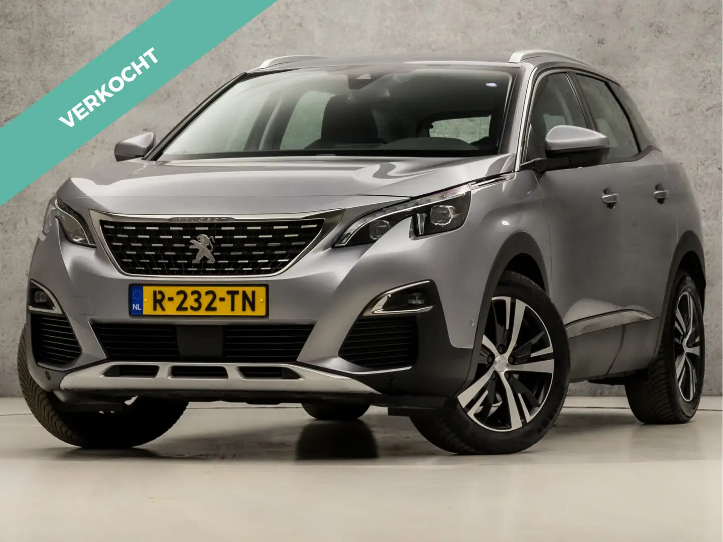 Peugeot 3008 1.2 PureTech Sport Automaat (APPLE CARPLAY, GROOT Grijs - 1
