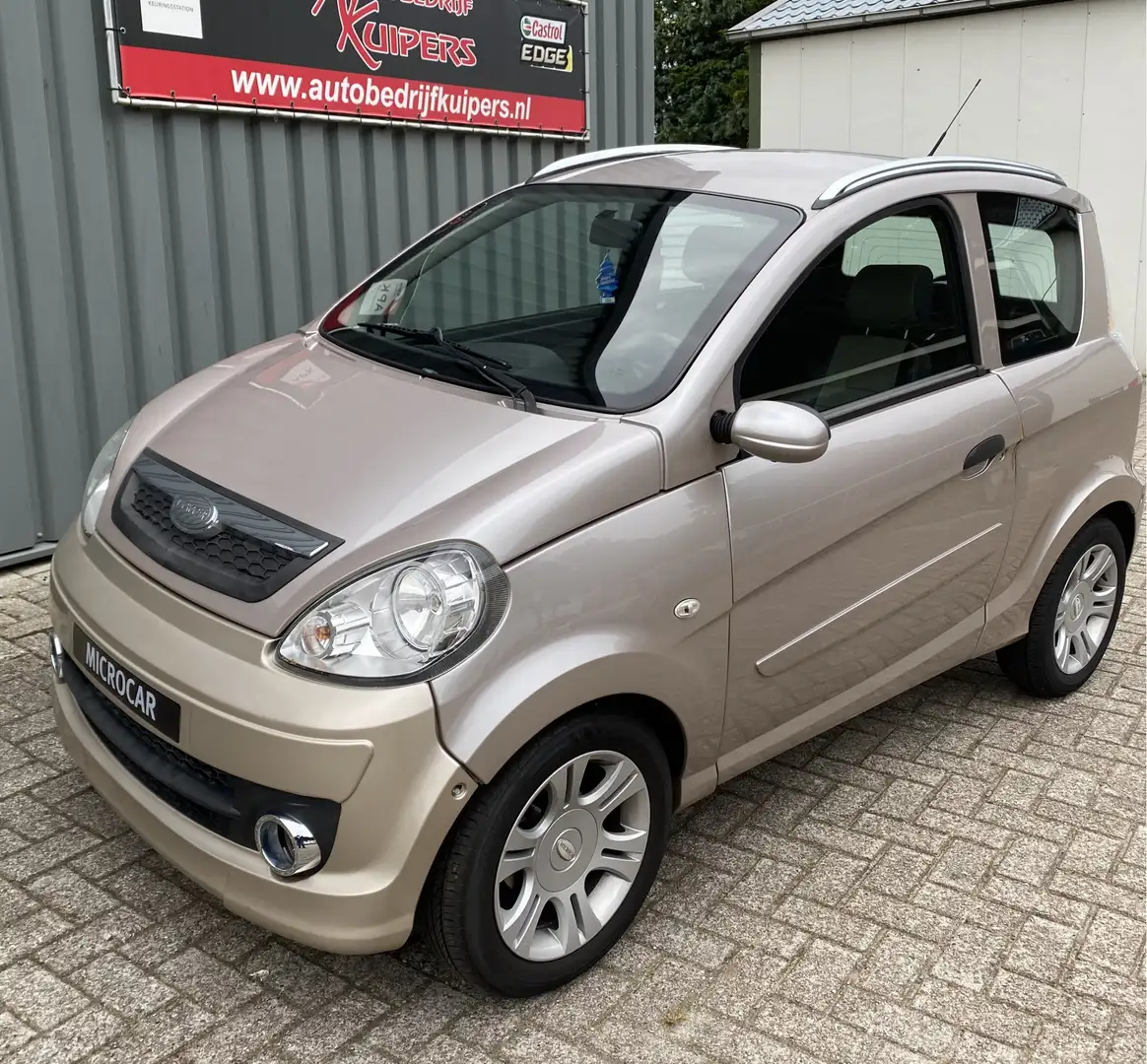 Microcar M.Go Brommobiel SXI Automaat Leer.Lm.velgen.Audio Beige - 2