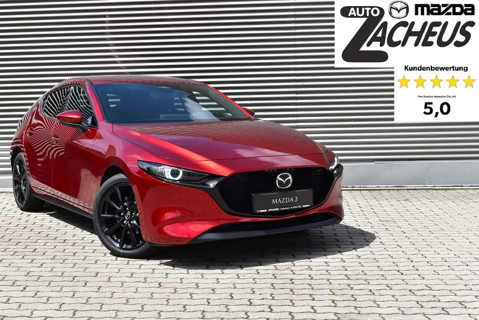 Mazda 3 5-Türer e-SKYACTIV X 186 Exclusive Driver-Sound-De Rot - 1