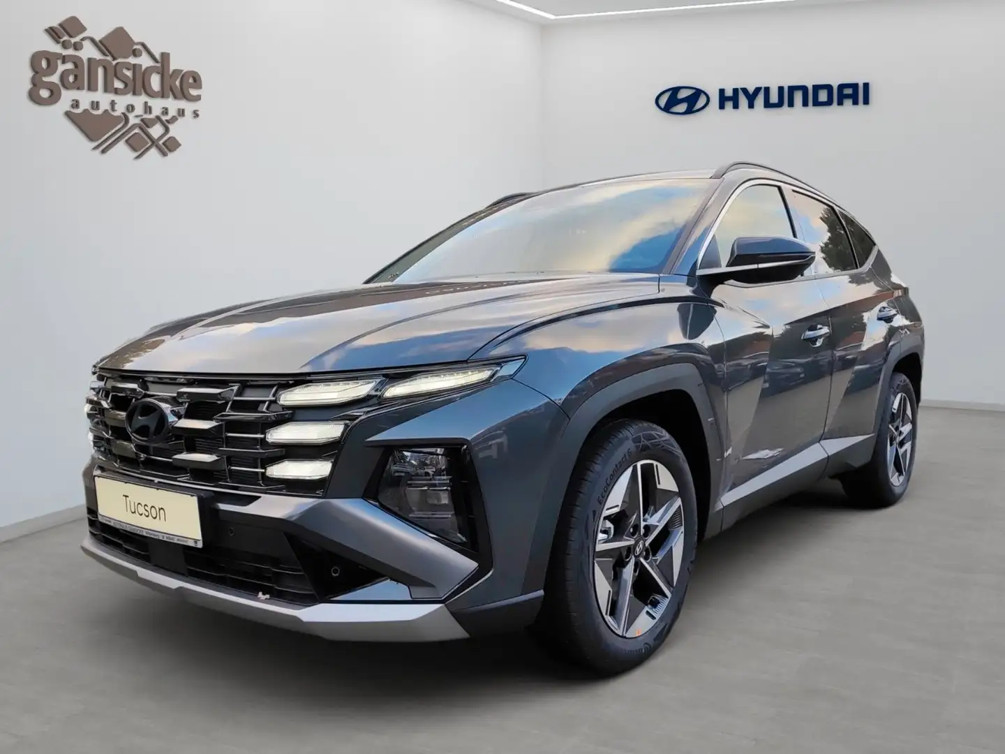 Hyundai TUCSON 1.6 T-GDI Trend DCT LED-Paket MY26 Gris - 1