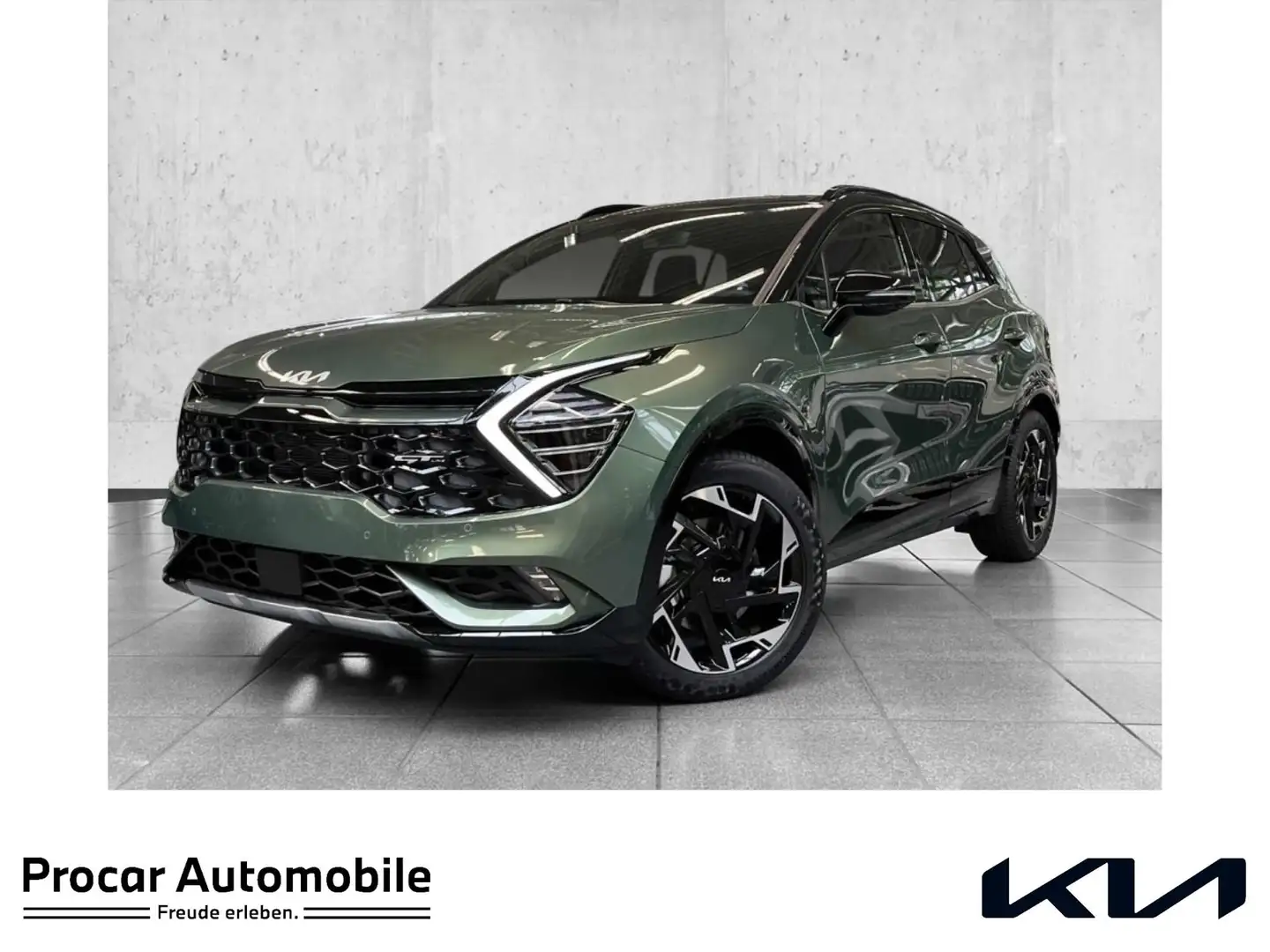 Kia Sportage 1.6 T-GDI 48V AWD DCT GT-line PAN NAVI RFK Verde - 1