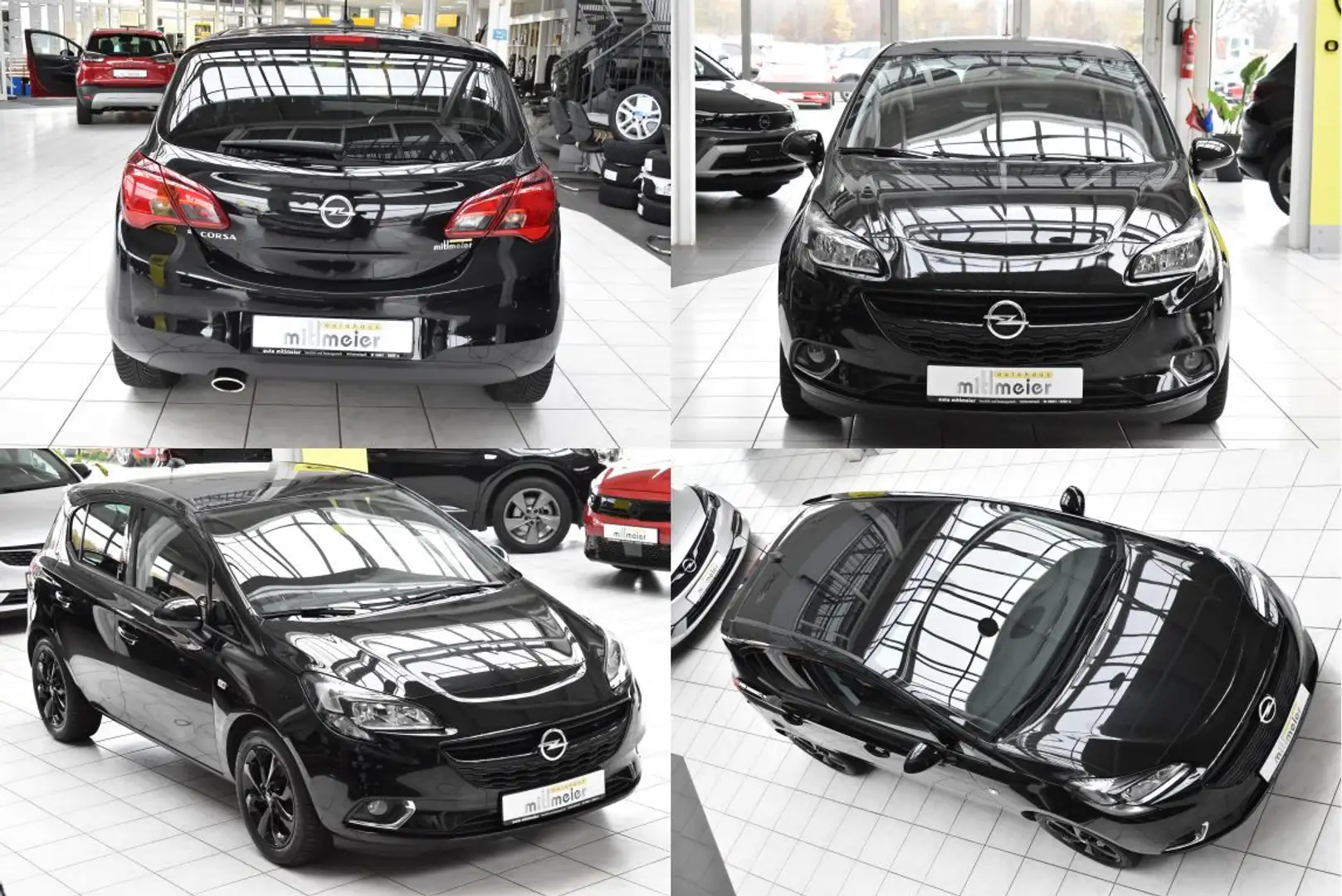 Opel Corsa E 1.4 66kW Color Edition SHZ PDC ALU Klima Schwarz - 2