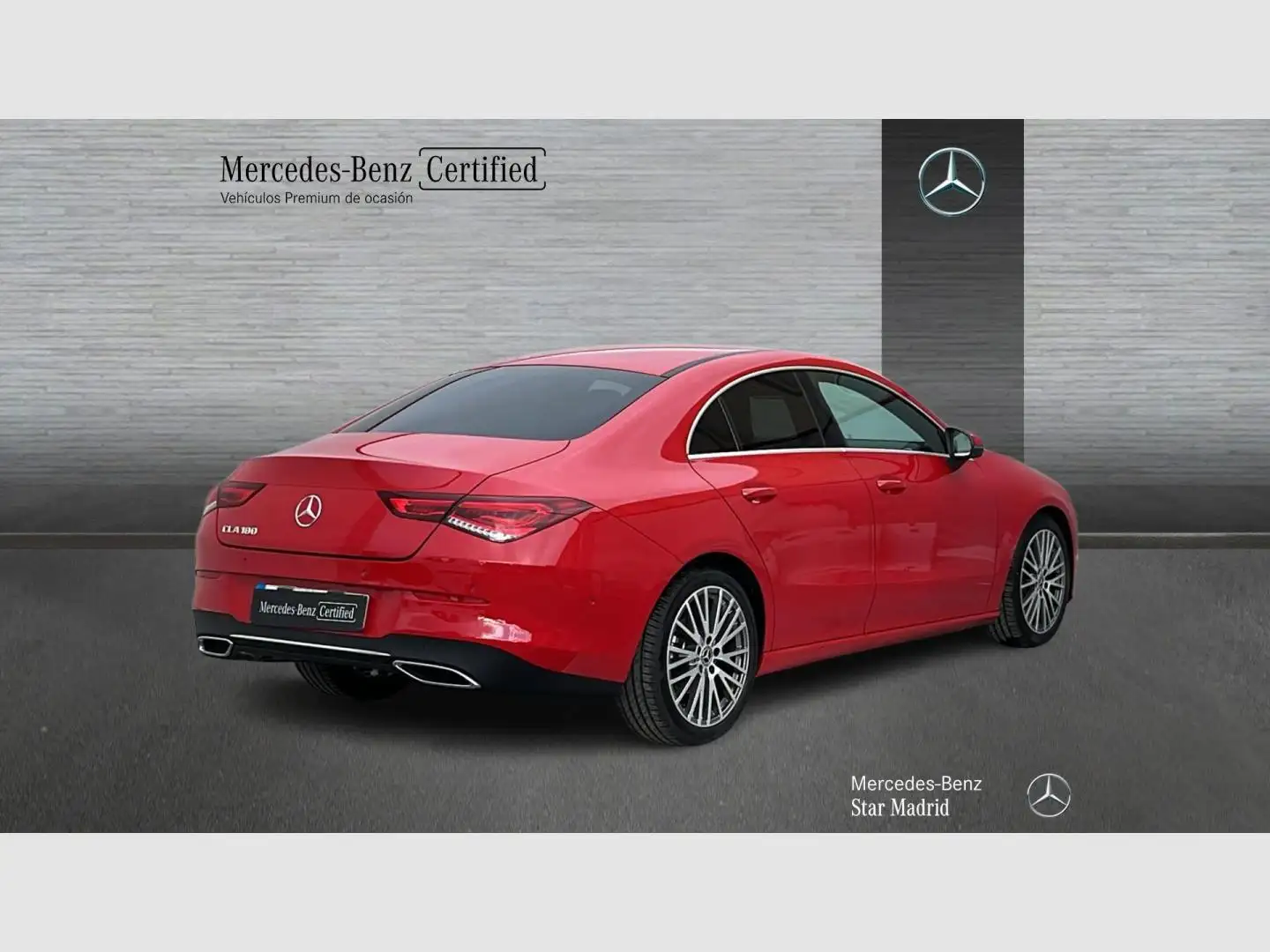 Mercedes-Benz CLA 180 Rot - 2