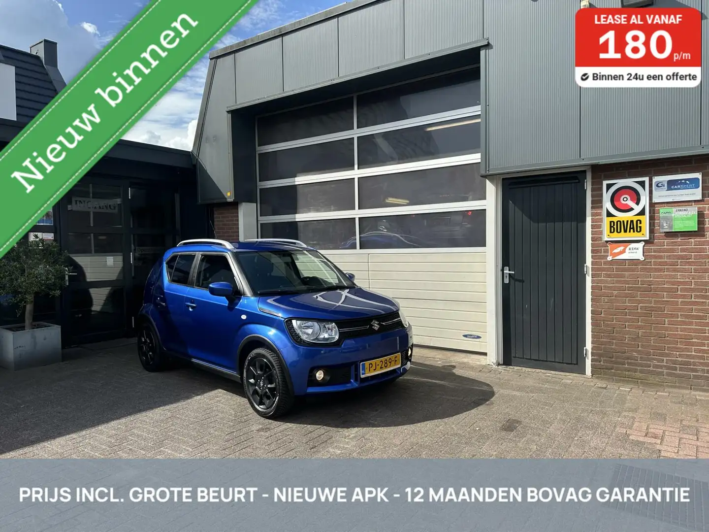Suzuki Ignis 1.2 CAMERA/TH *ALL-IN PRIJS* Blauw - 1