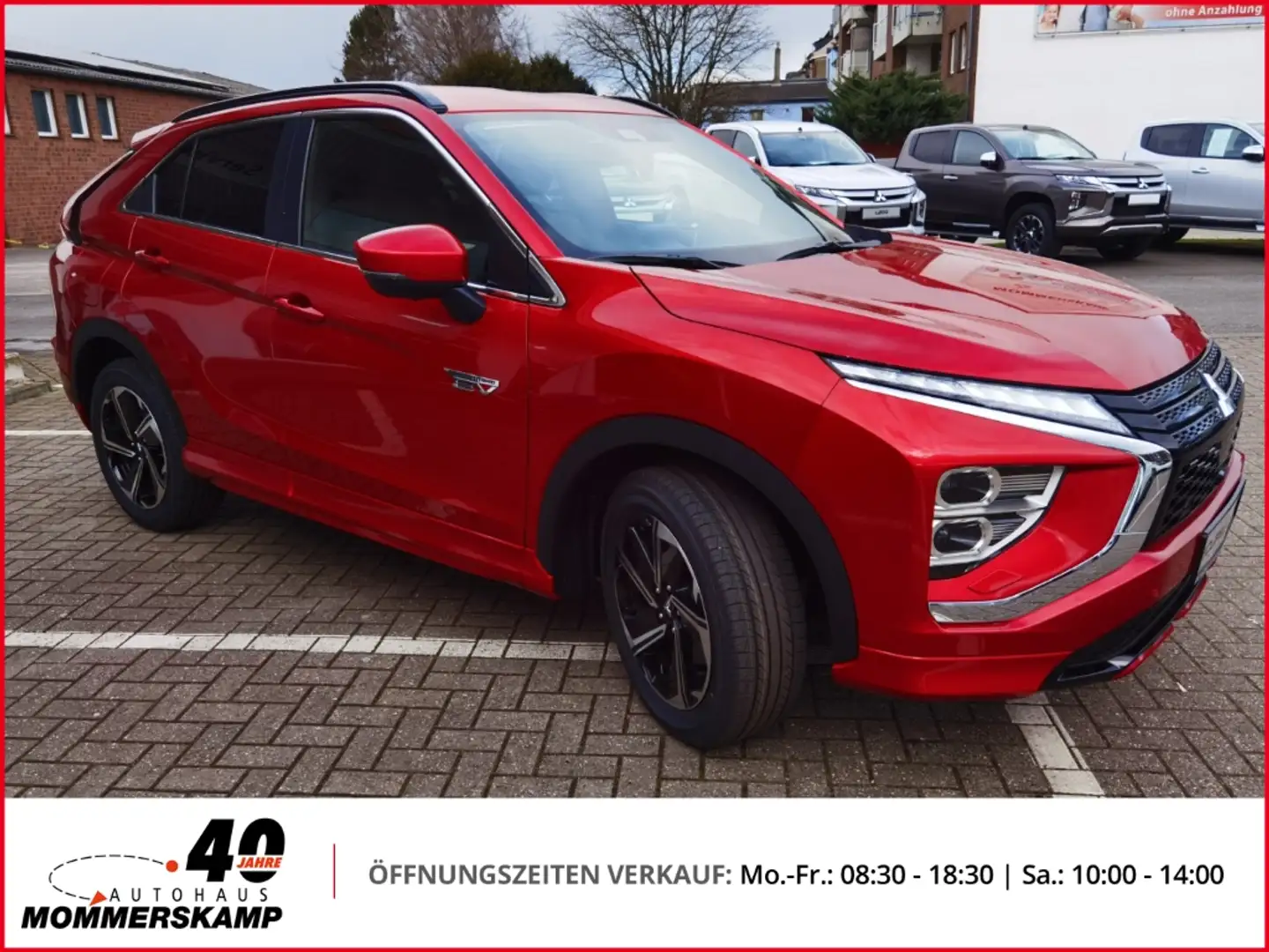 Mitsubishi Eclipse Cross PHEV 2,4 Select+vorrätig+Teilleder+LED+360°Kamera. Roşu - 2