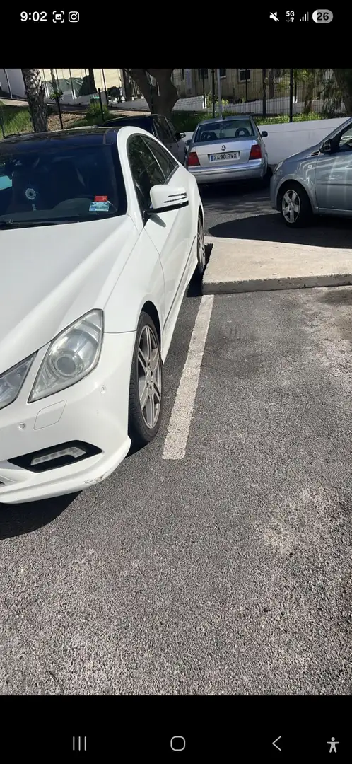 Mercedes-Benz E 350 Coupe AMG Package Blanco - 2