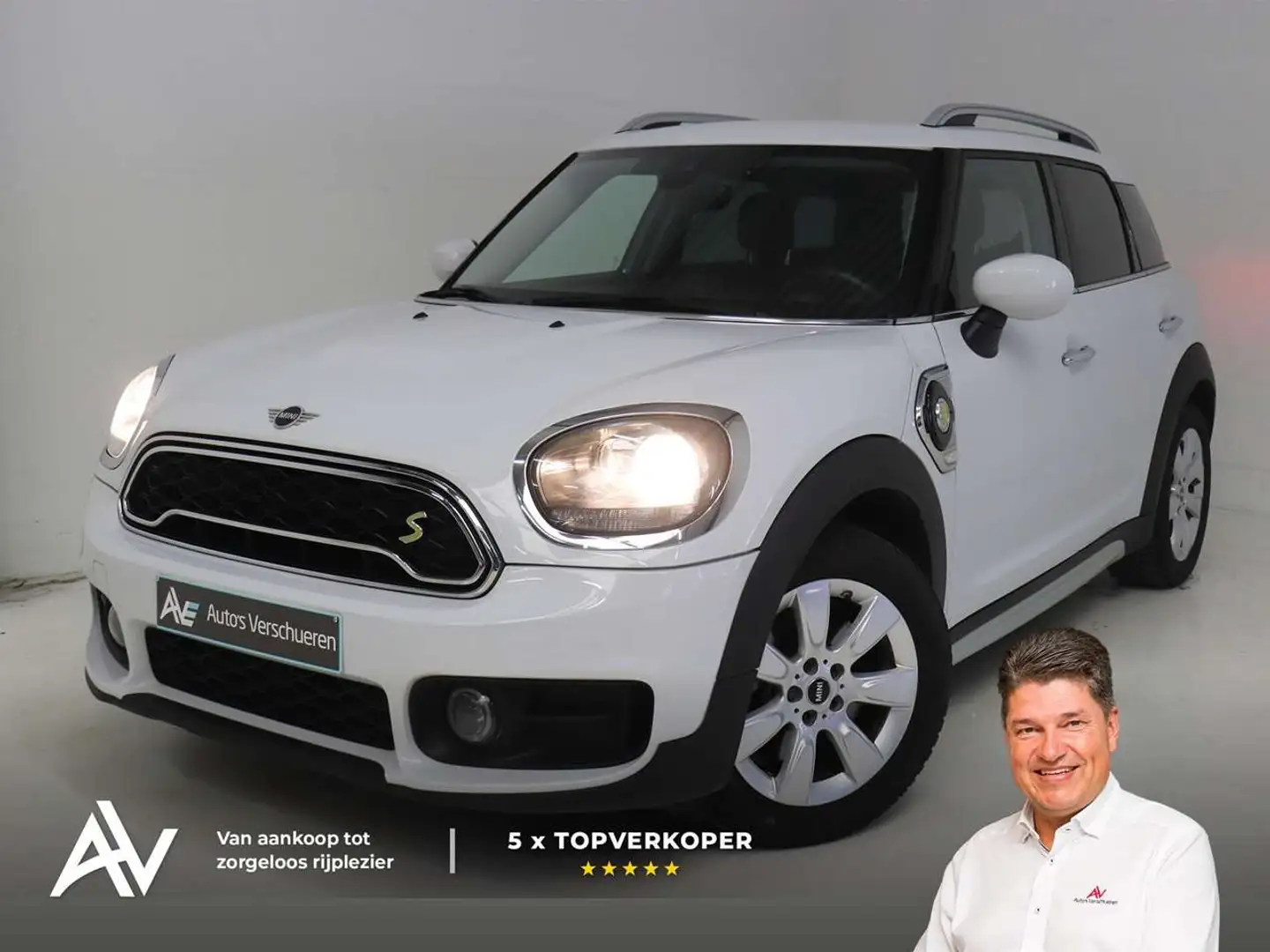 MINI Cooper SE Countryman ALL4 PHEV ** Cruise Navi Sensoren Blanc - 1