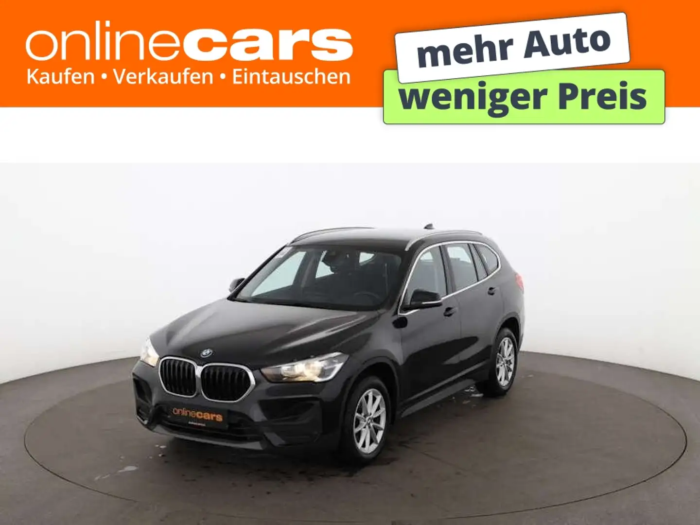 BMW X1 sDrive16d Advantage Aut NAV TEMP SITZHZG R-CAM Schwarz - 1
