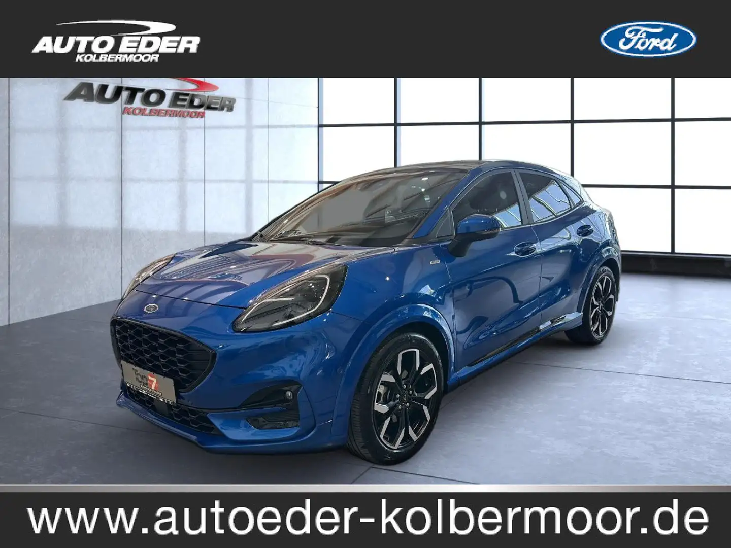 Ford Puma ST-Line X Sportpaket Bluetooth Navi LED Klima Blau - 1