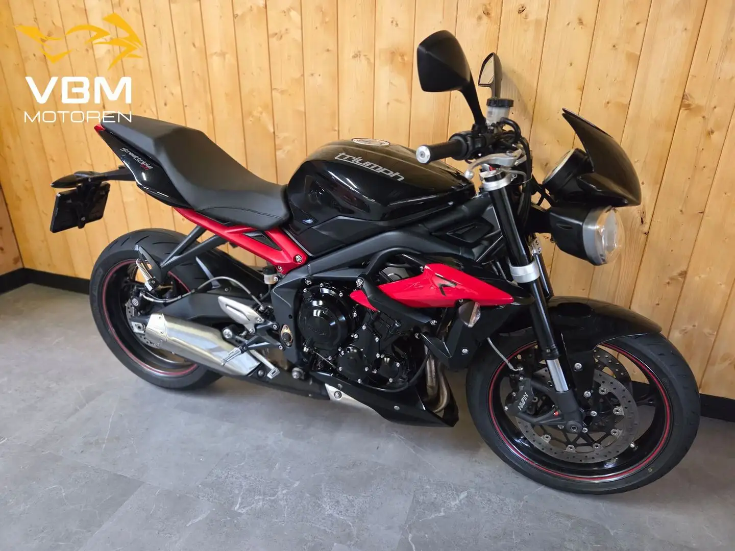 Triumph Street Triple R ABS Zwart - 2