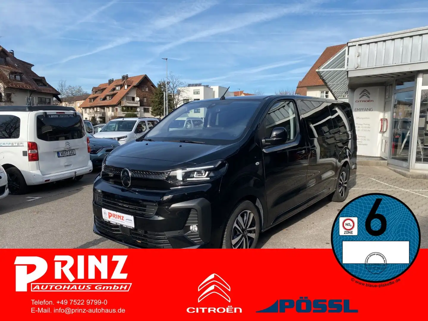 Citroen Spacetourer Spacetourer Plus XL 180 PS Automatik 8-Sitzer Schwarz - 1