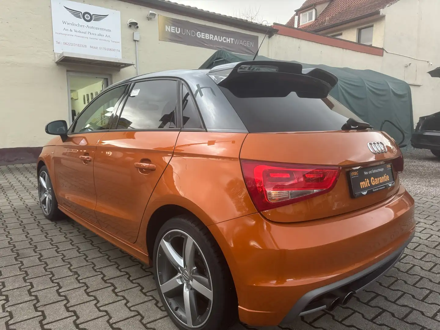 Audi A1 S-LINE ambition TÜV GARANTIE ZAHNRIEMEN Orange - 1