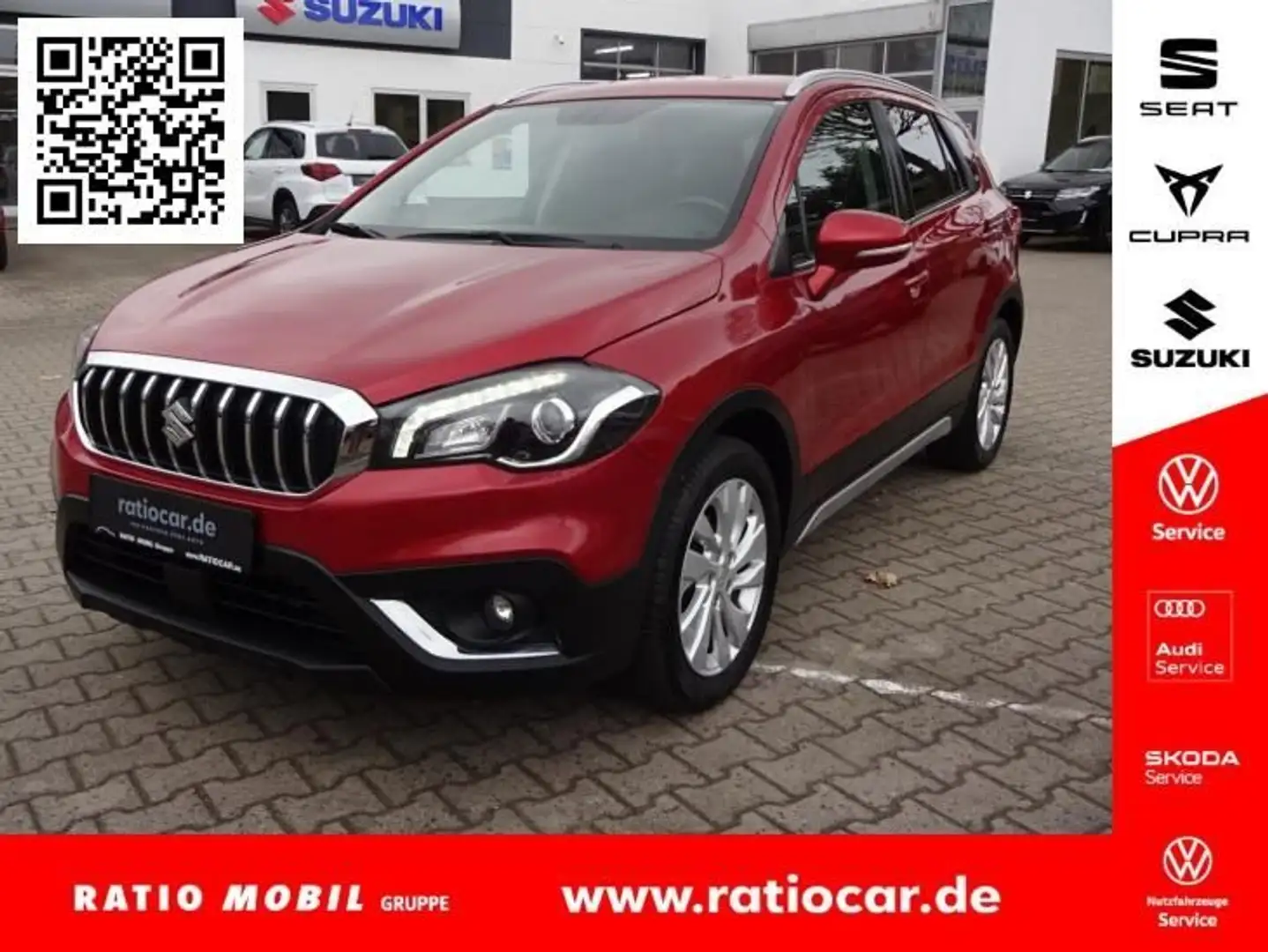 Suzuki S-CROSS 1.4 BOOSTERJET HYBRID ALLGRIP COMFORT Rojo - 1