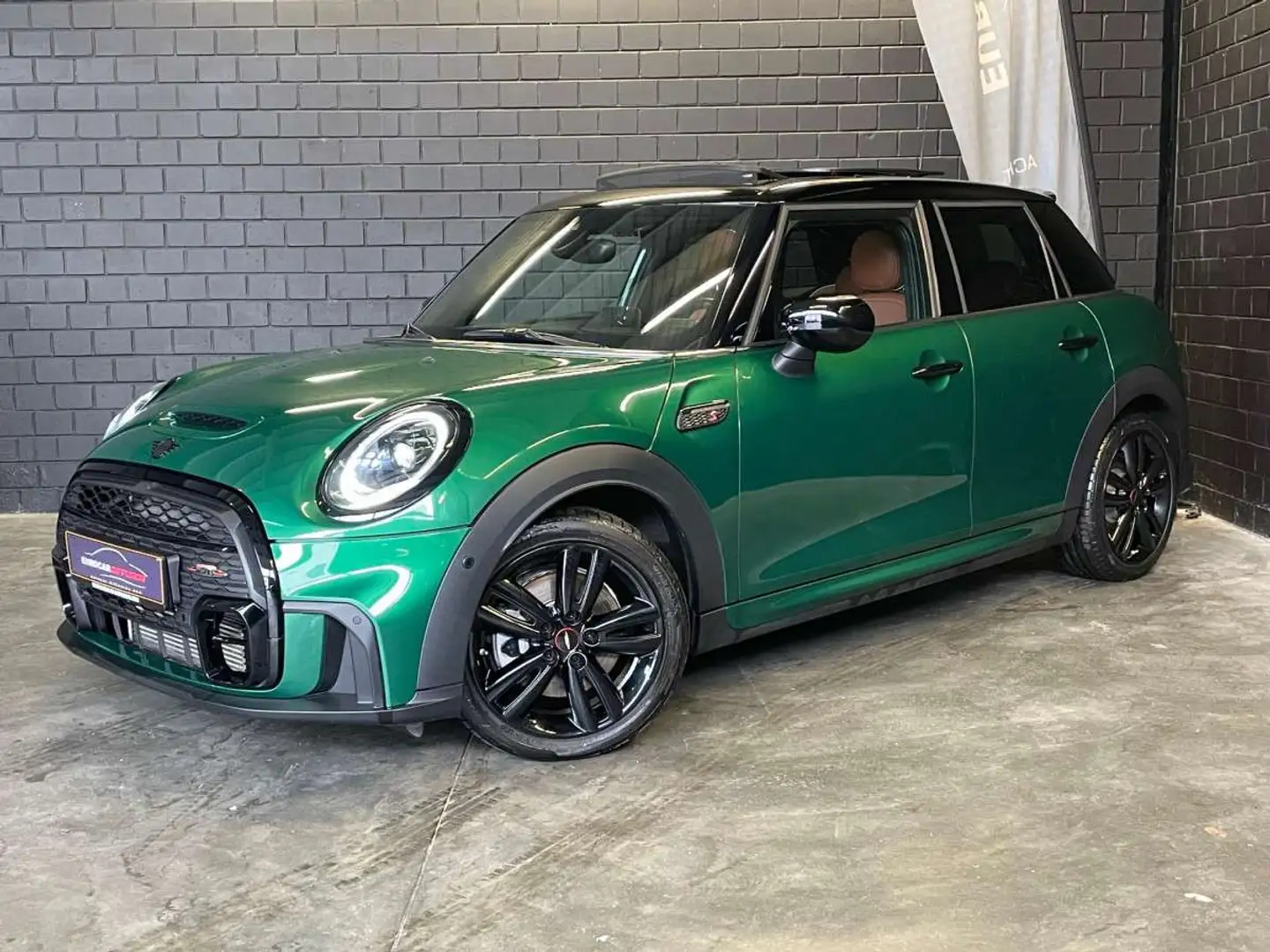 MINI Cooper S JCW 178 CV ** Cuir ** Toit ouvrant ** Vert - 1