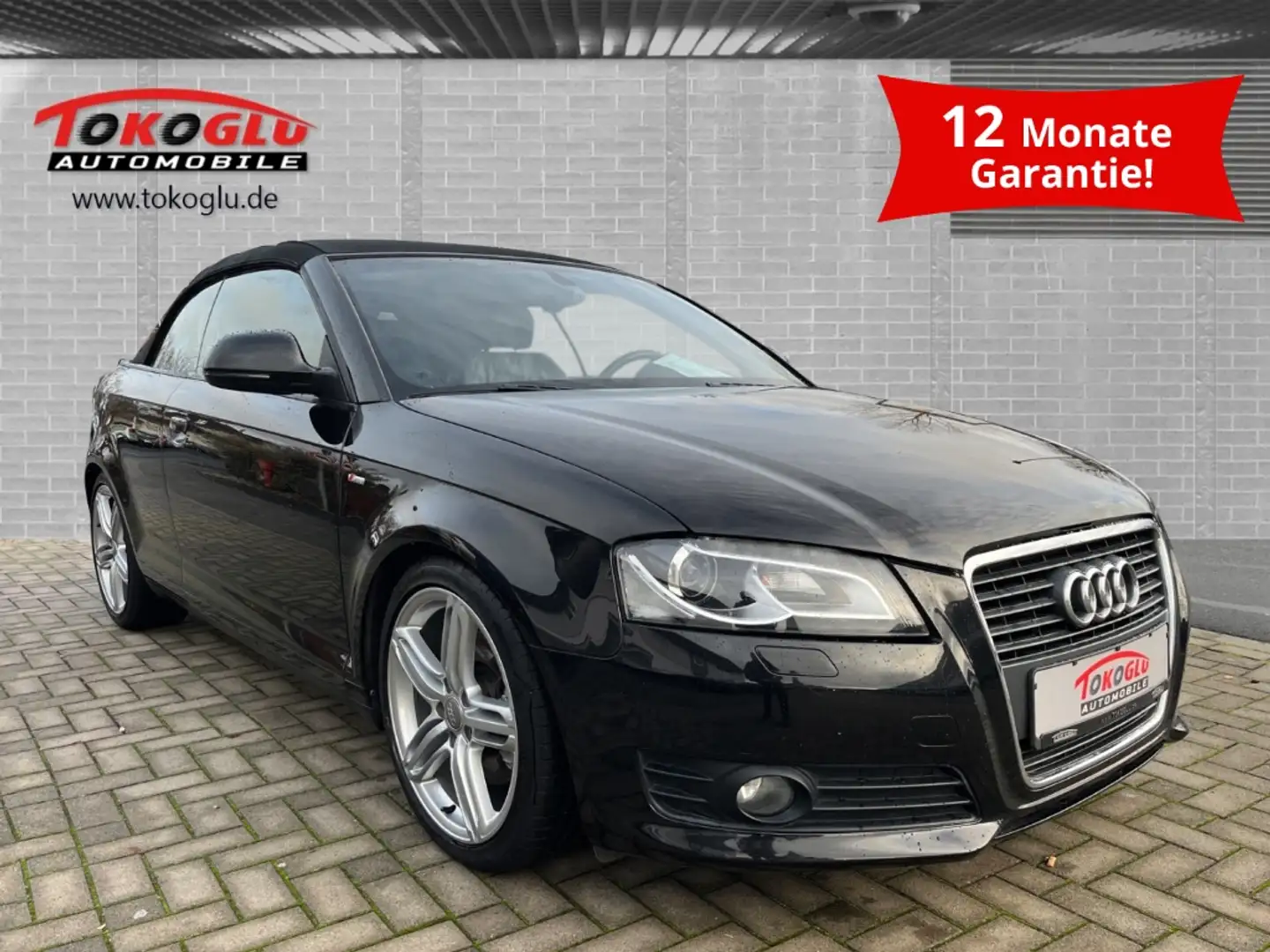 Audi A3 Cabriolet S line Sportpaket plus 2.0 TFSI Navi Led crna - 1