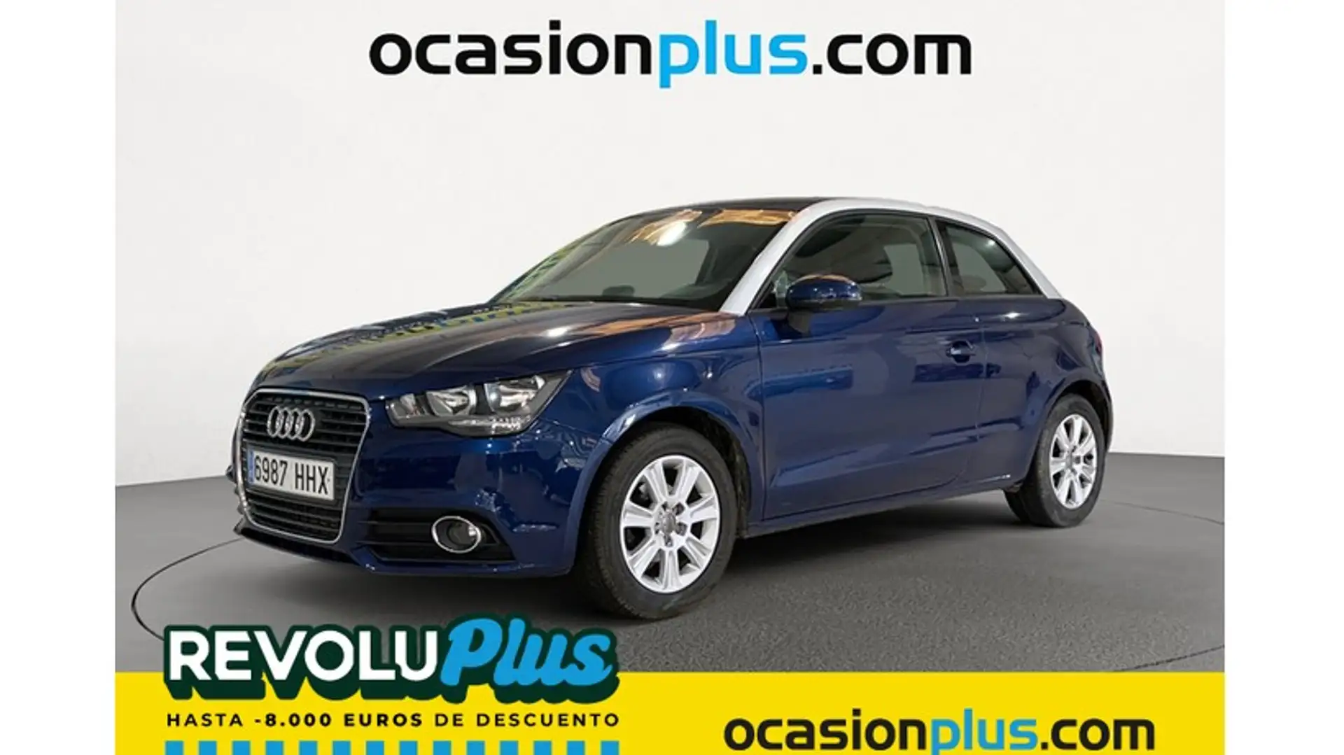Audi A1 1.6TDI Attraction 90 Azul - 1