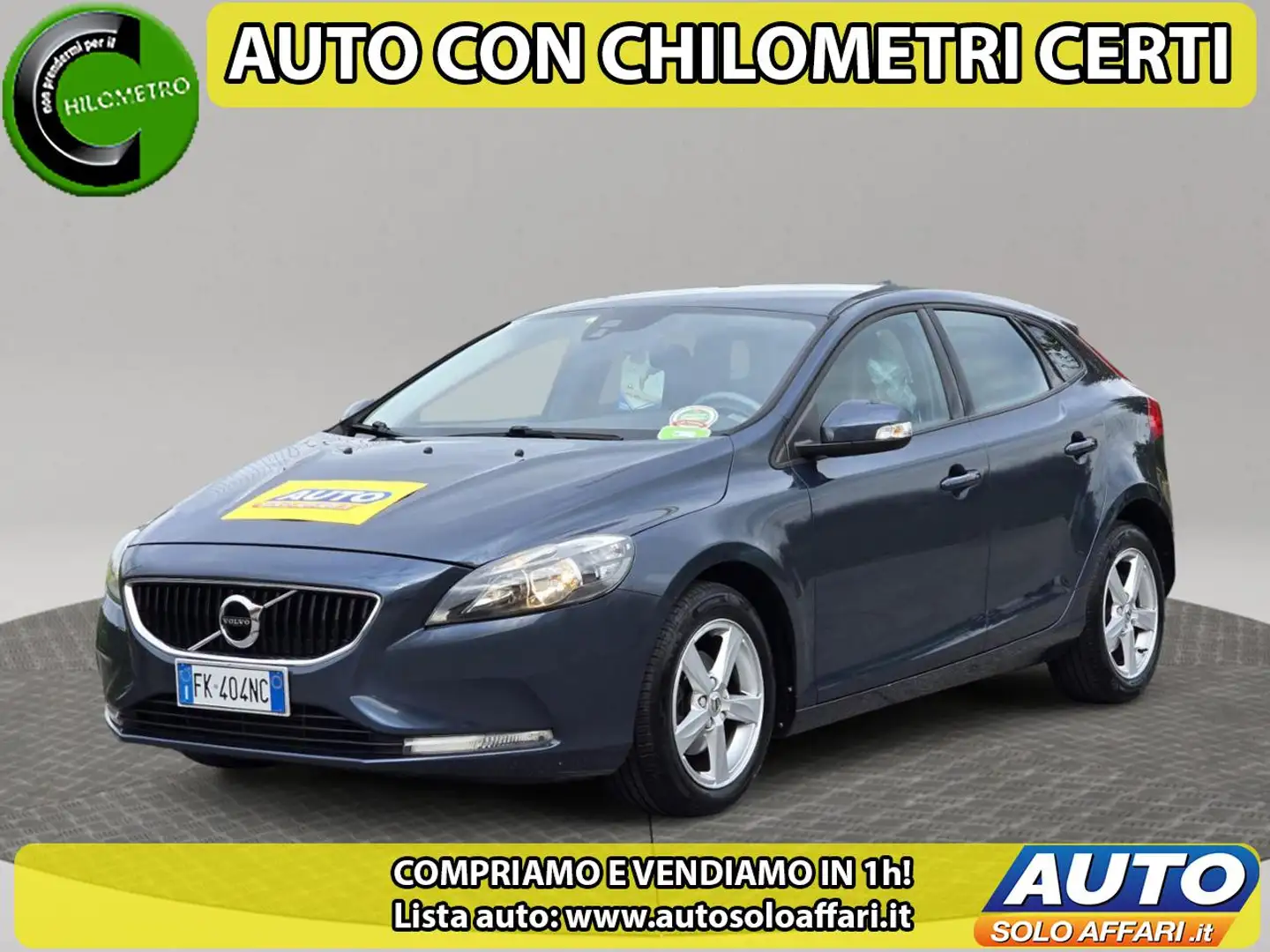 Volvo V40 D2 BUSINESS EURO6B *OK NEOPATENTATI* Blu/Azzurro - 1