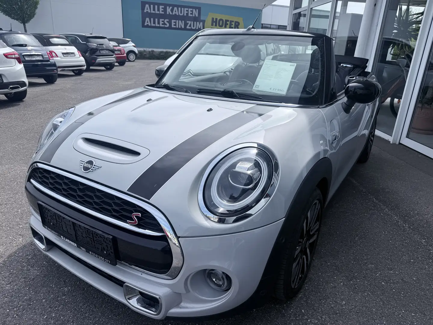 MINI Cooper S Cabrio Automatik Grau - 1
