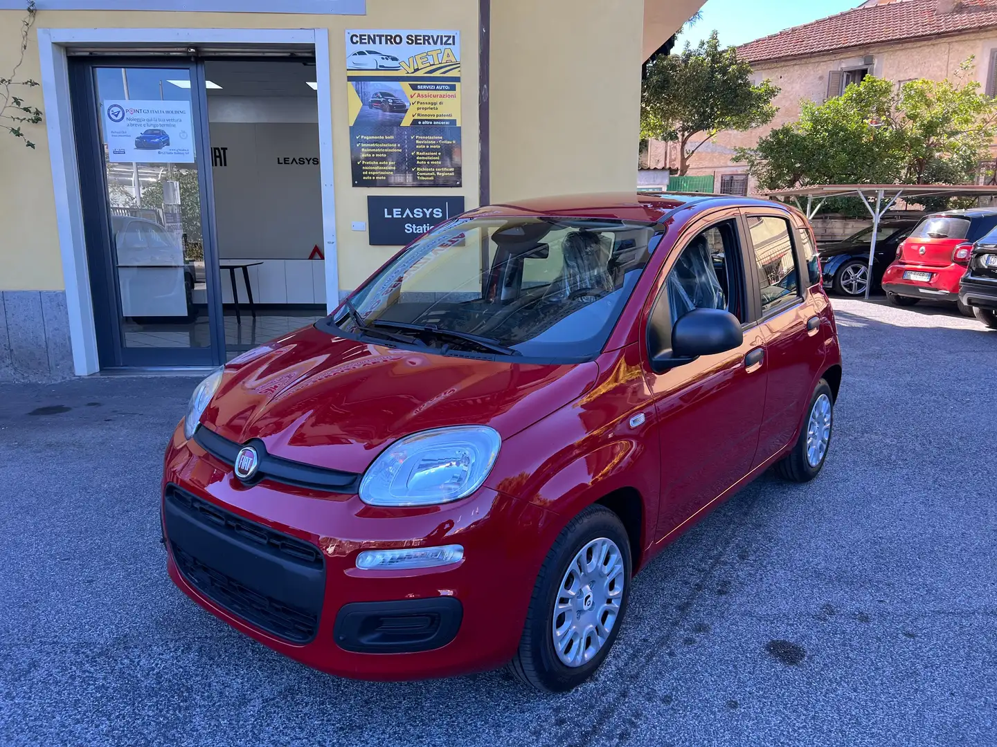 Fiat Panda Panda1.0 firefly hybrid KM 0 DIVERSI COLORI pronte Rosso - 1