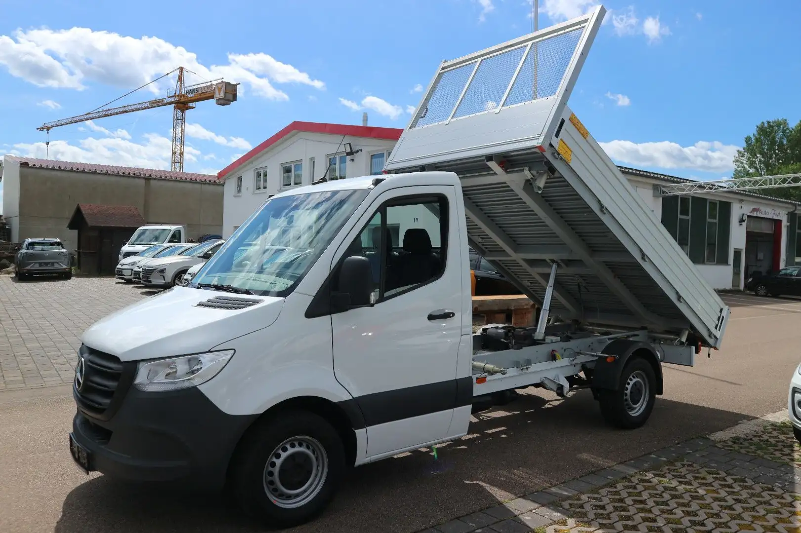 Mercedes-Benz Sprinter 317 Pritsche 3-Seiten Kipper RWD Blanco - 1
