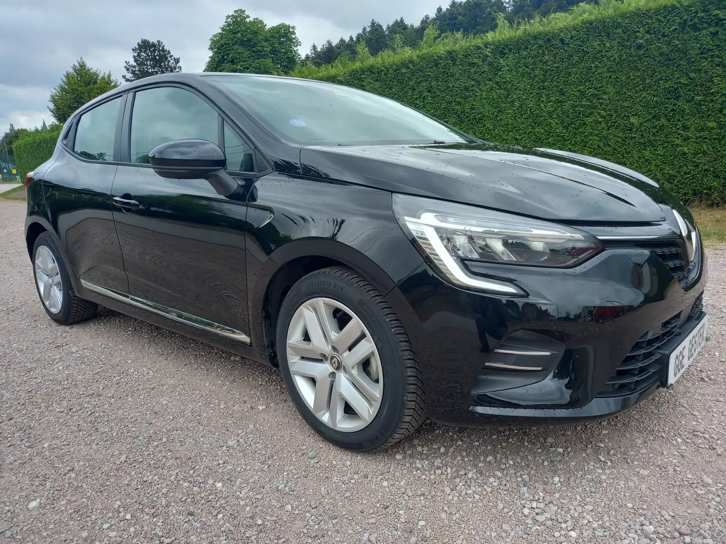 Renault Clio V STE 1.6 E-TECH 140 BUSINESS GPS 2 PLACES 39634KM Noir - 1