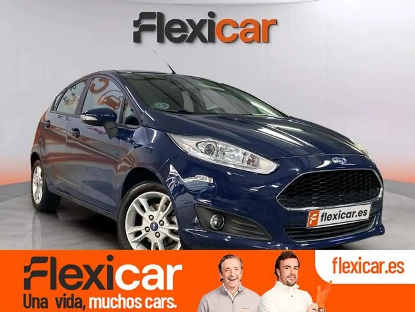 Ford Fiesta 1.25 Duratec 82cv Trend 5p Azul - 1