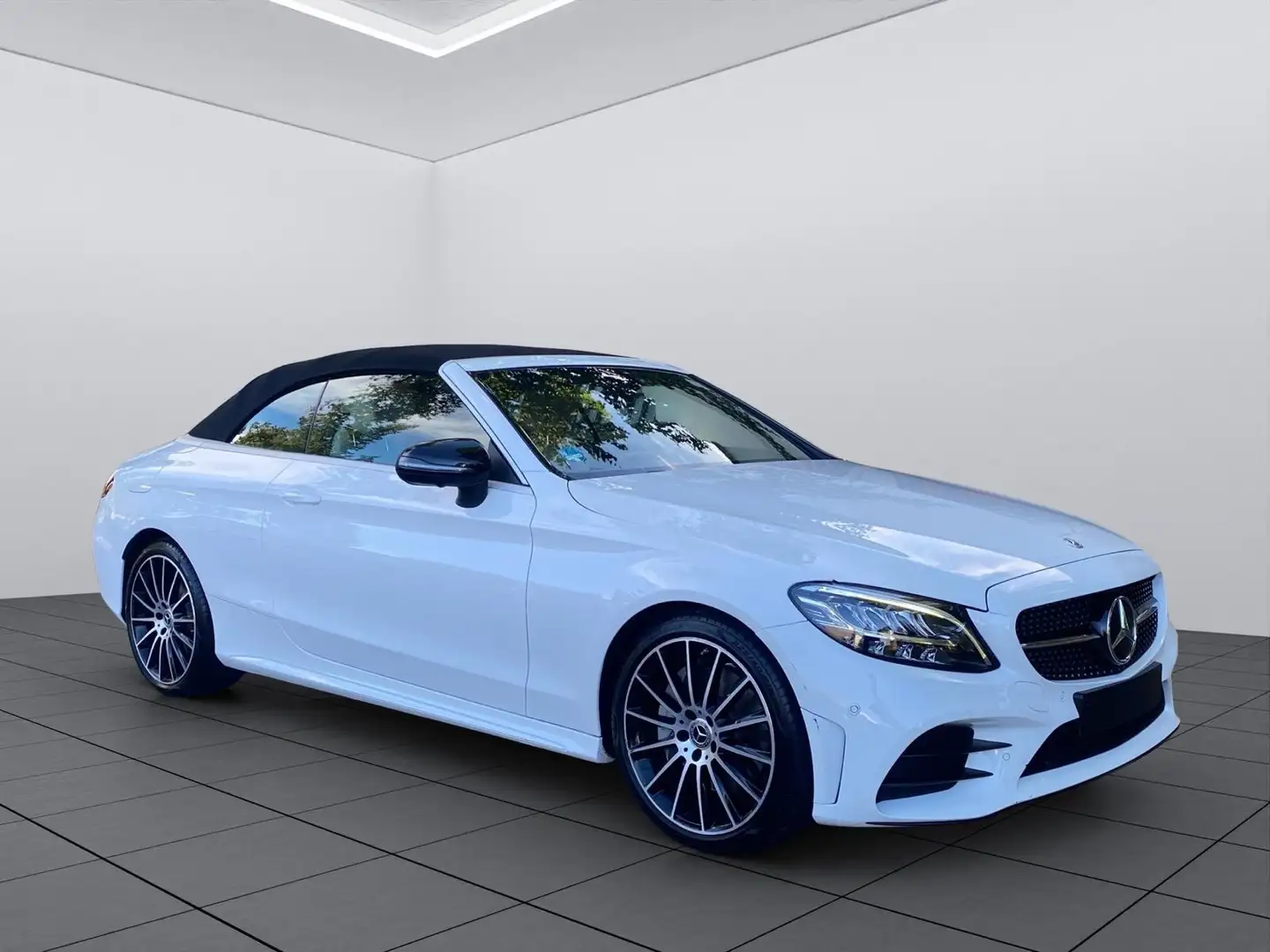 Mercedes-Benz C 300 C 300 d Cabrio 9G-TRONIC AMG Line Plus Weiß - 1