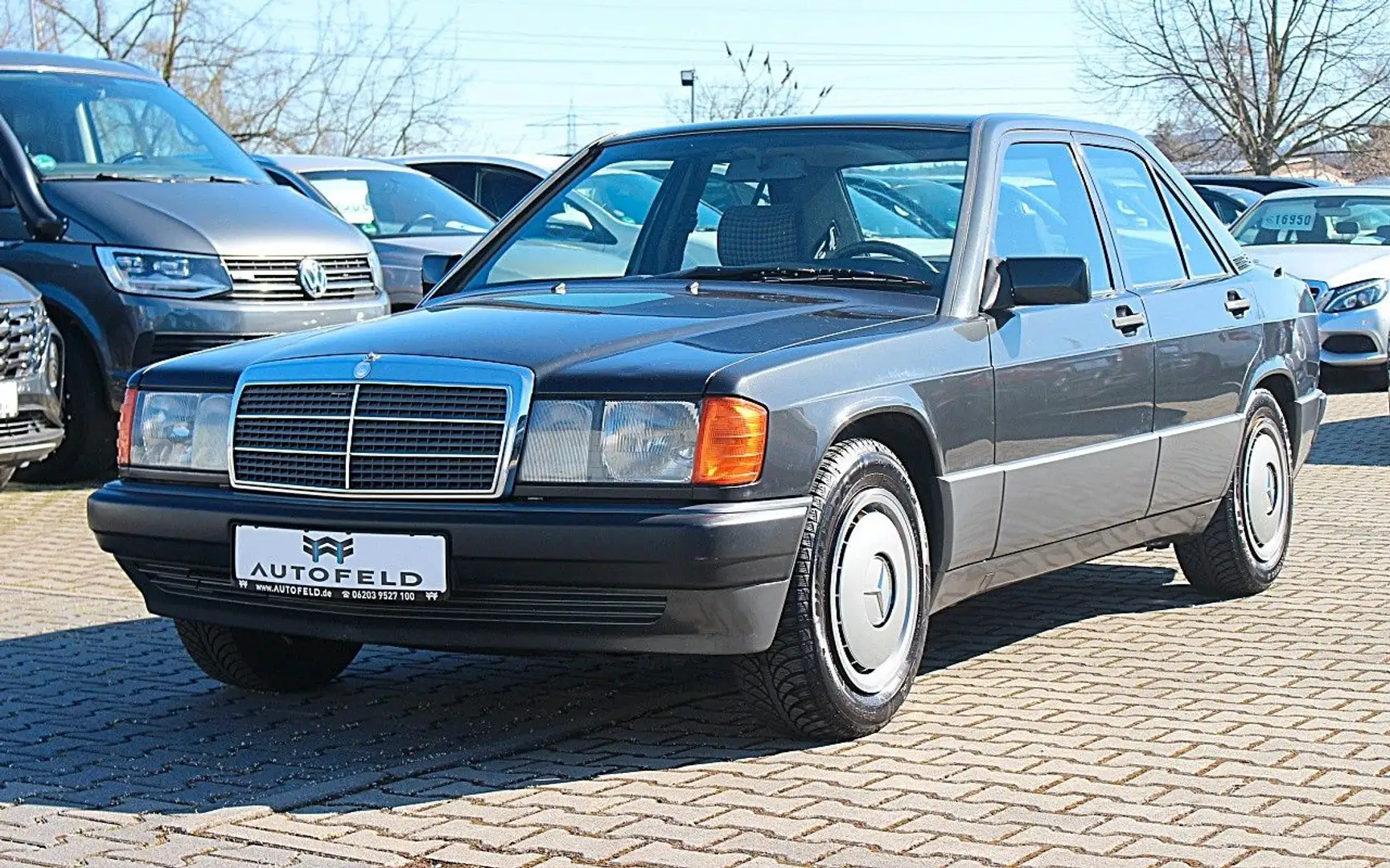 Mercedes-Benz 190 E/SCHIEBEDACH/H ZULASSUNG/TÜV NEU Grau - 1