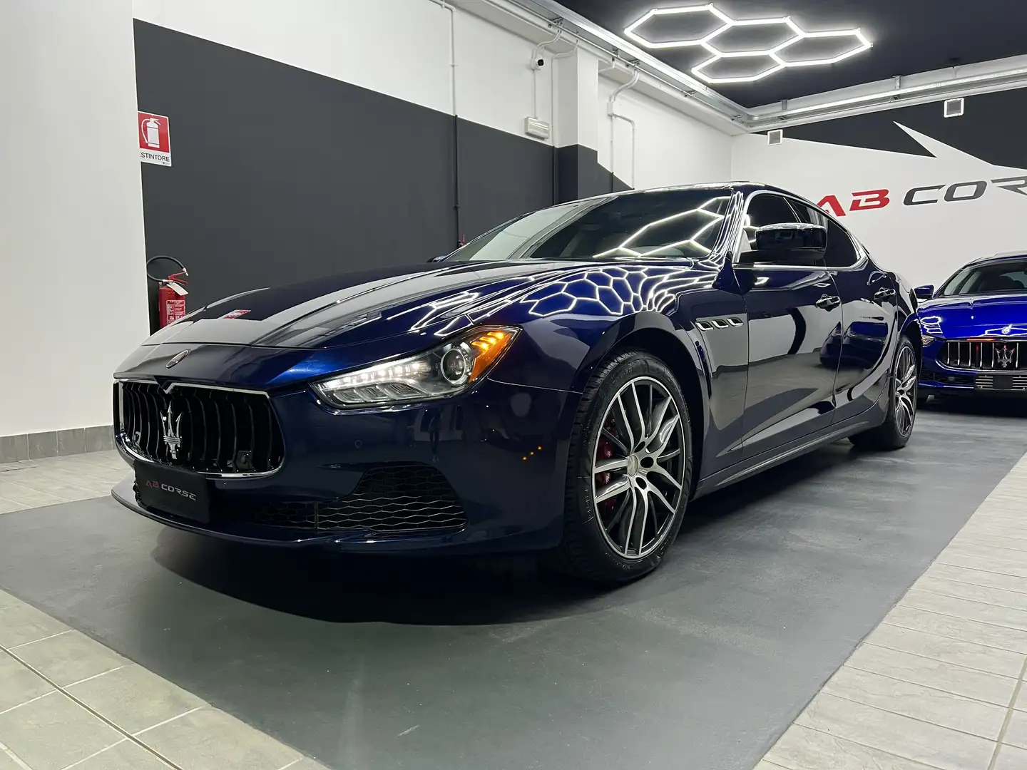 Maserati Ghibli V6 bt S Q4 410cv auto Bleu - 1