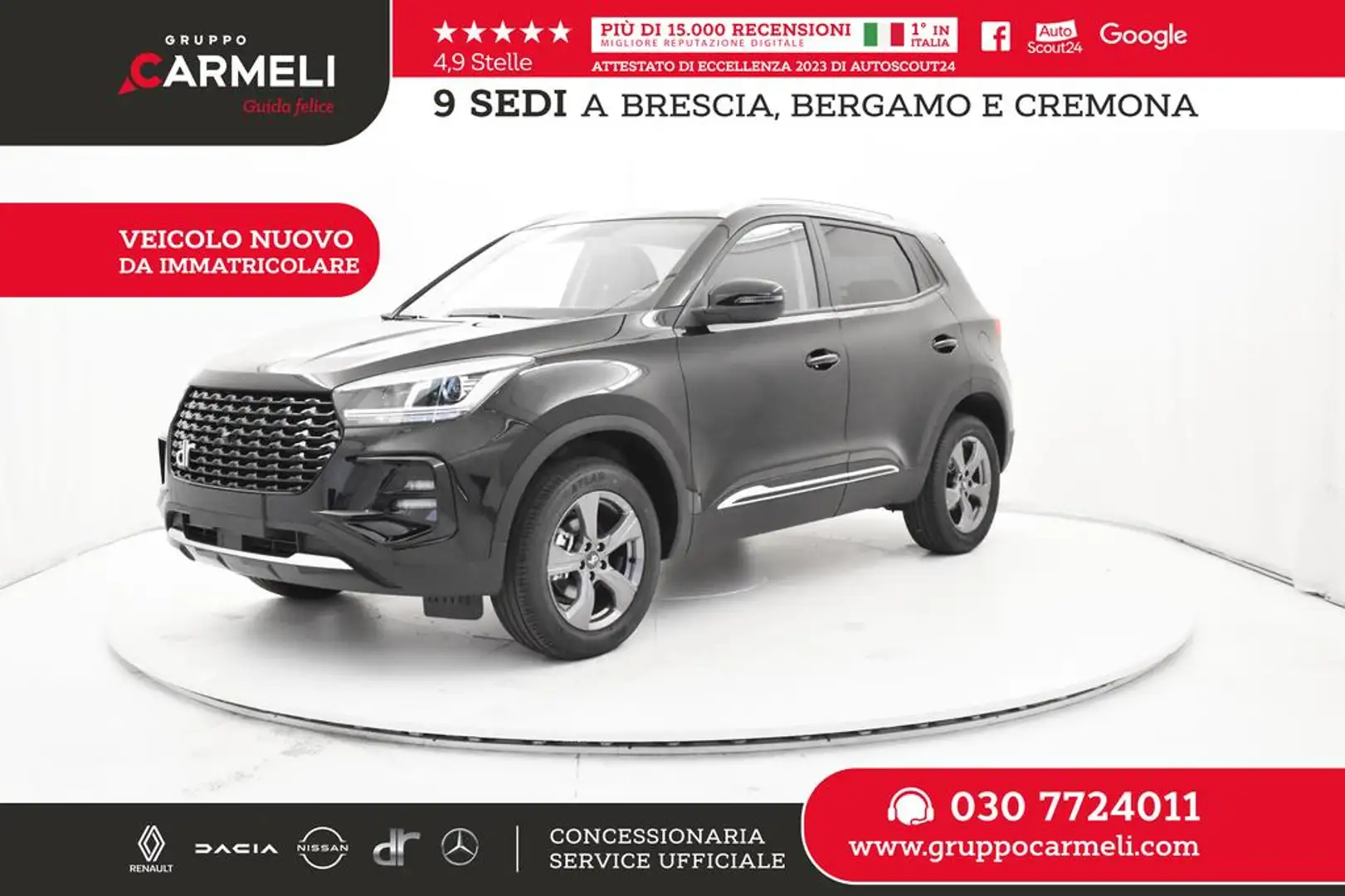 DR Automobiles DR5.0 dr 5.0 1.5 Unica Gpl 114cv - PROMO FIN. Nero - 1