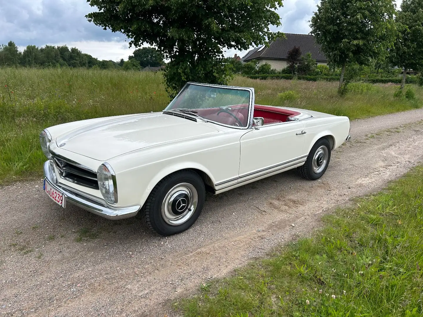 Mercedes-Benz 230 SL Pagode Blanc - 1