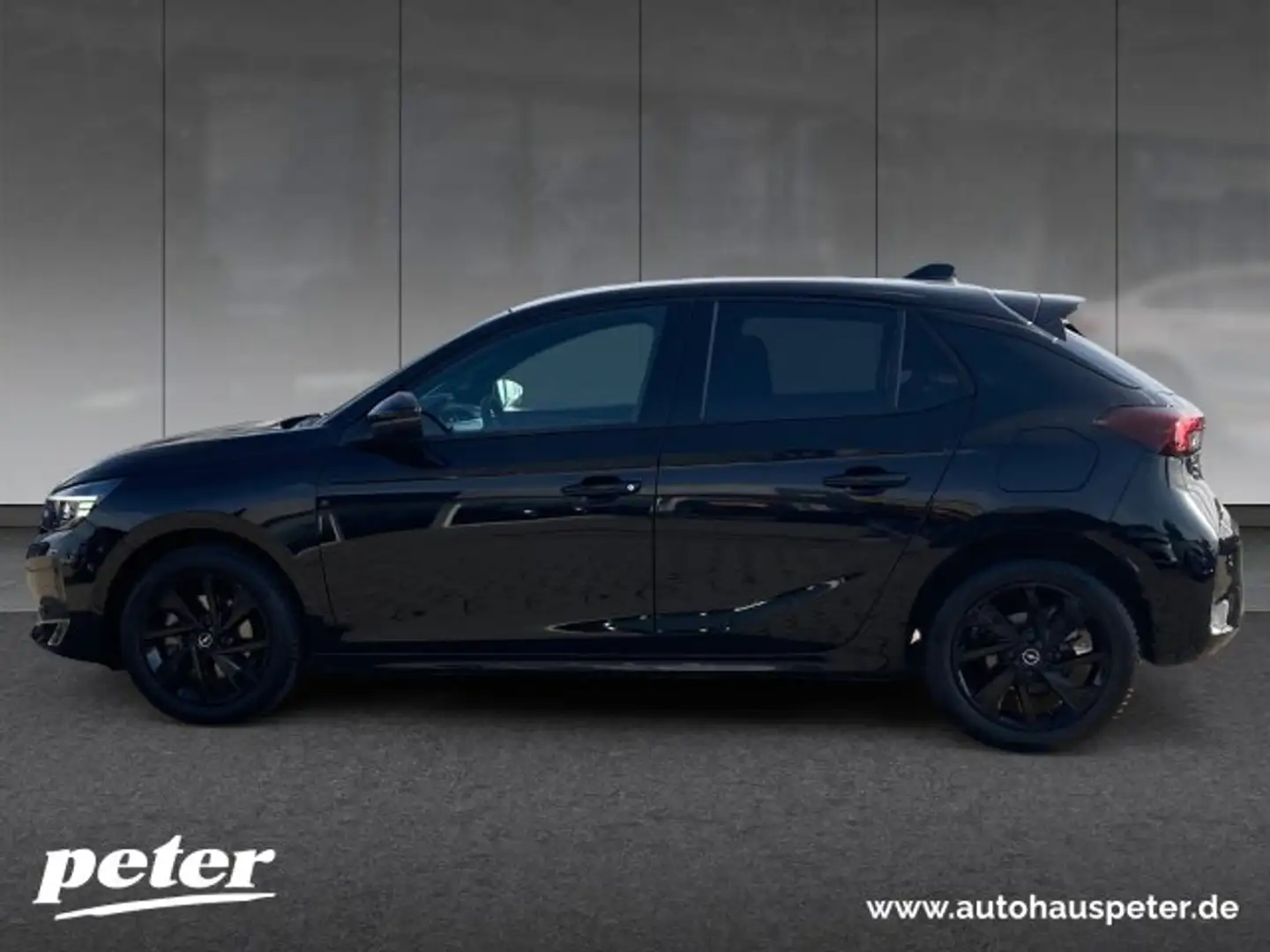 Opel Corsa Corsa F 1.2 Turbo GS Klimaautomatik Sitzheizung Al Zwart - 2