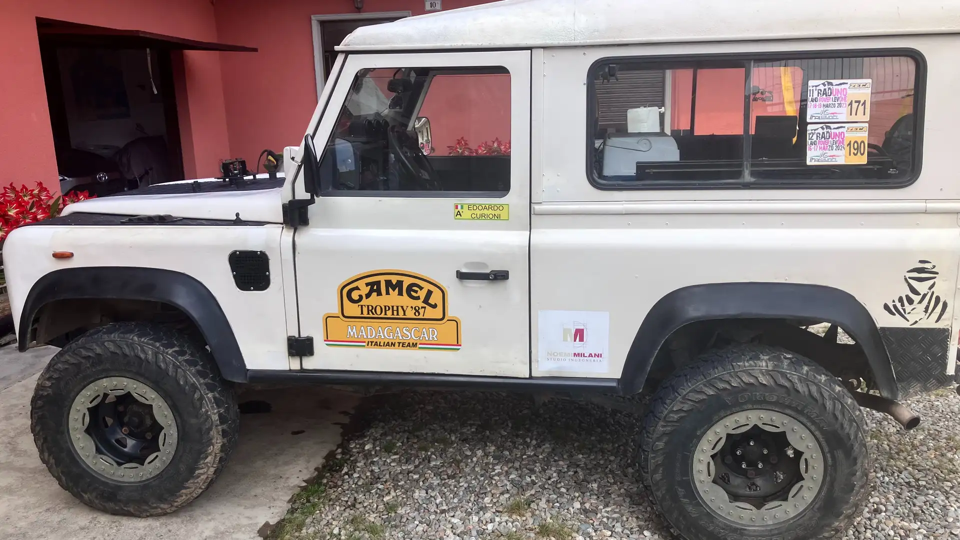 Land Rover Defender 90 2.5 td Hard Top Biały - 2