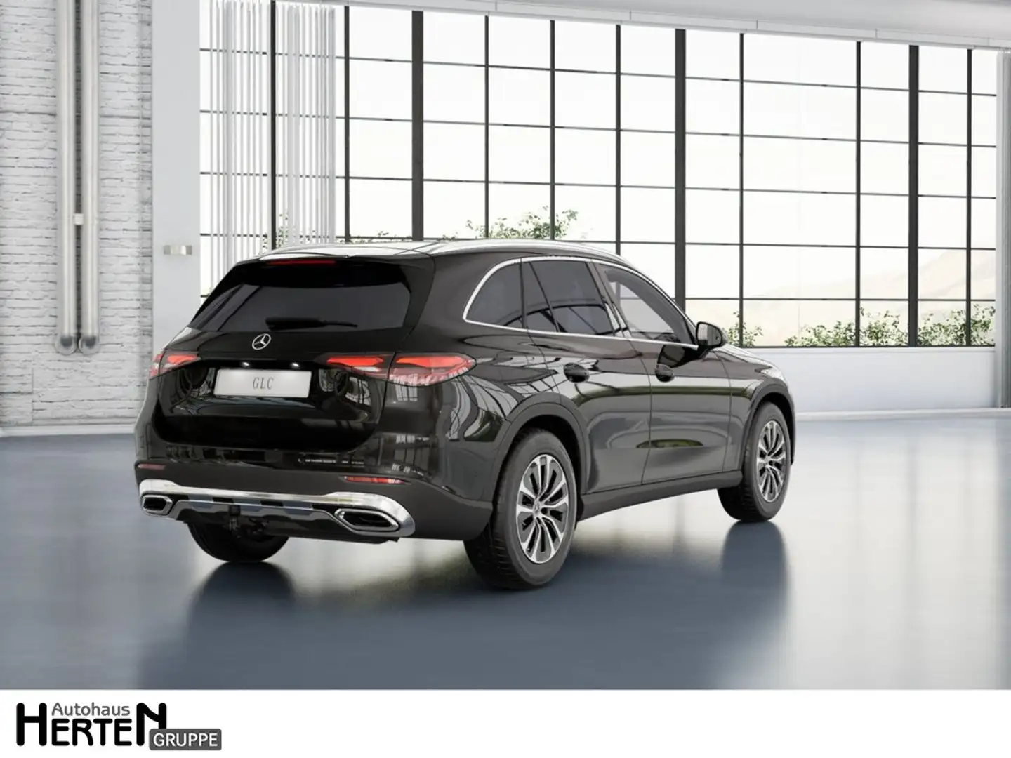 Mercedes-Benz GLC 200 4M+AVANTGARDE+AHK+LED+KEYLESS+AMBIENTE+ Schwarz - 2