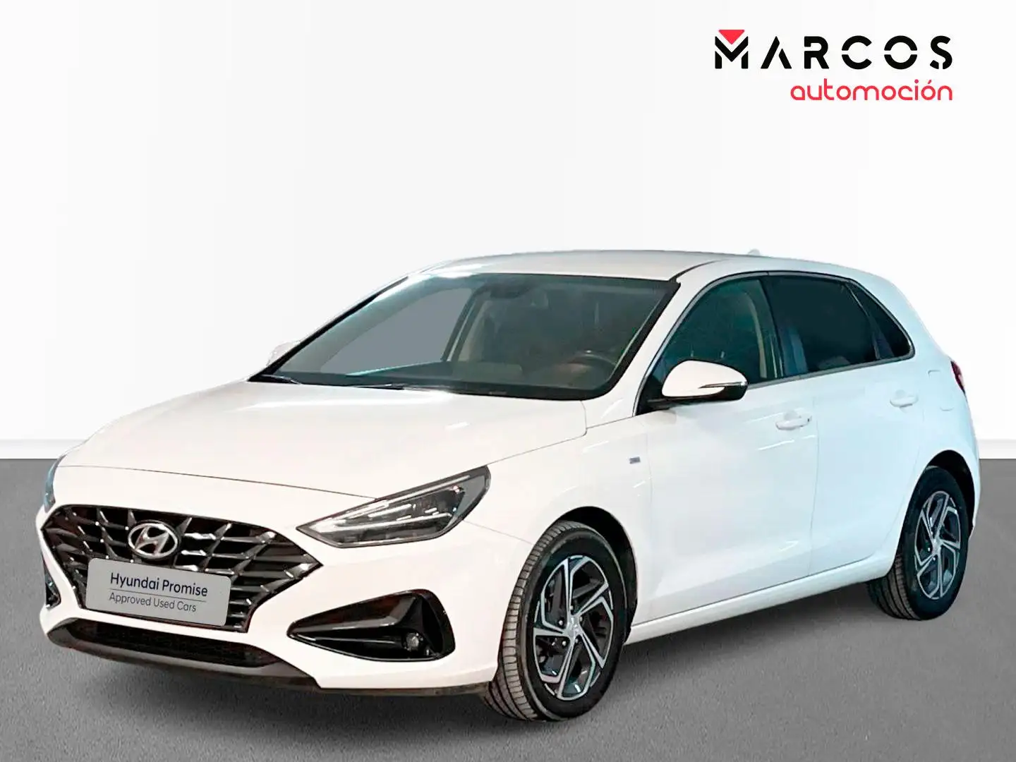 Hyundai i30 1.0 TGDI Tecno 48V 120 Blanc - 1