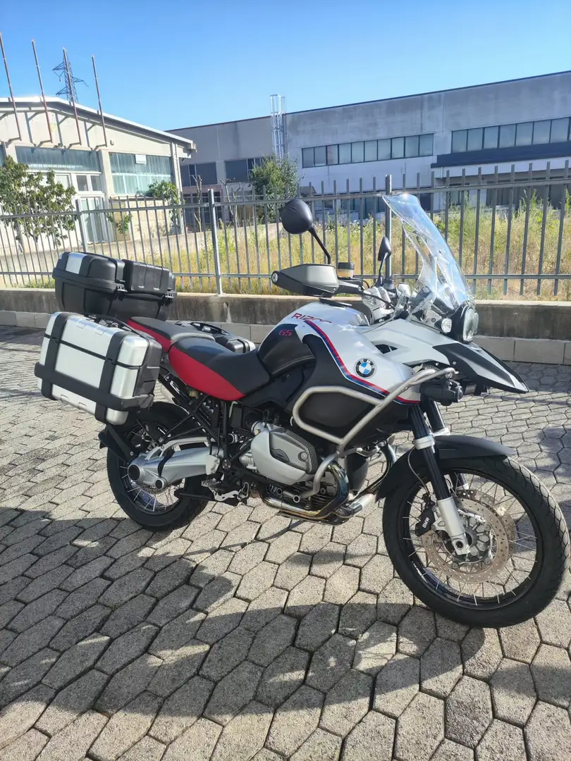 BMW R 1200 GS Adventure abs Blanc - 1