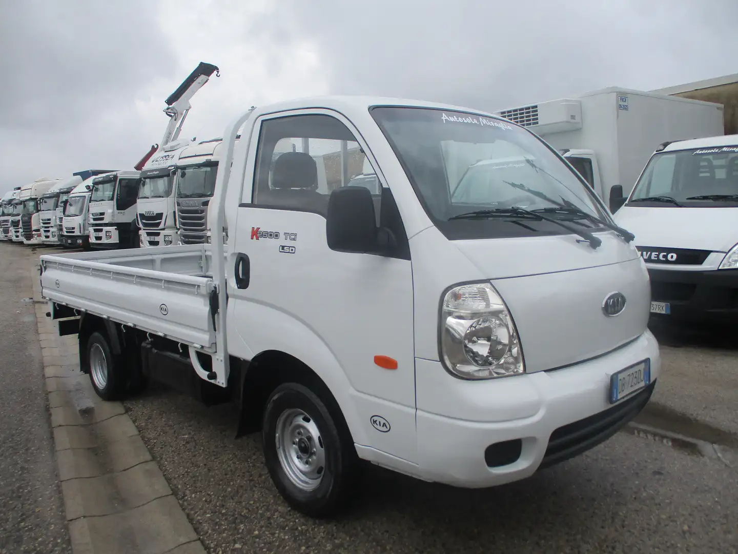 Kia K2500 K 2500 CASSONE FISSO DA 3.20 METRI 149000 KM Alb - 1
