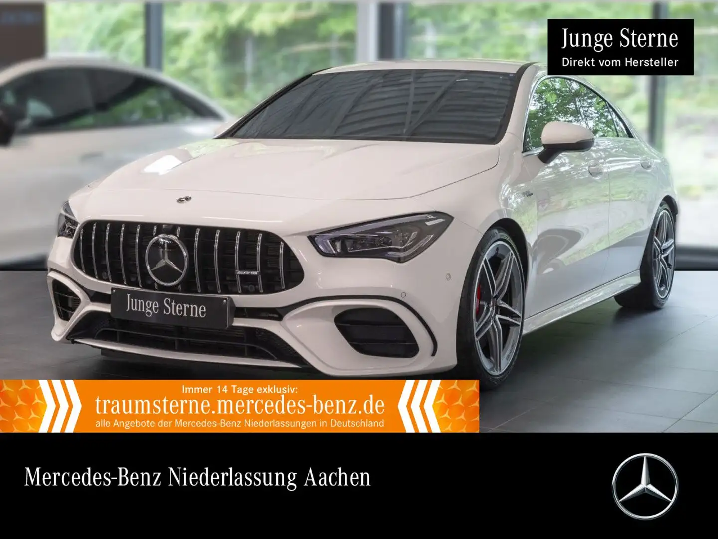 Mercedes-Benz CLA 45 AMG CLA 45 S 4M MULTIBEAM+BURMESTER+KAMERA+19"+8G Alb - 1